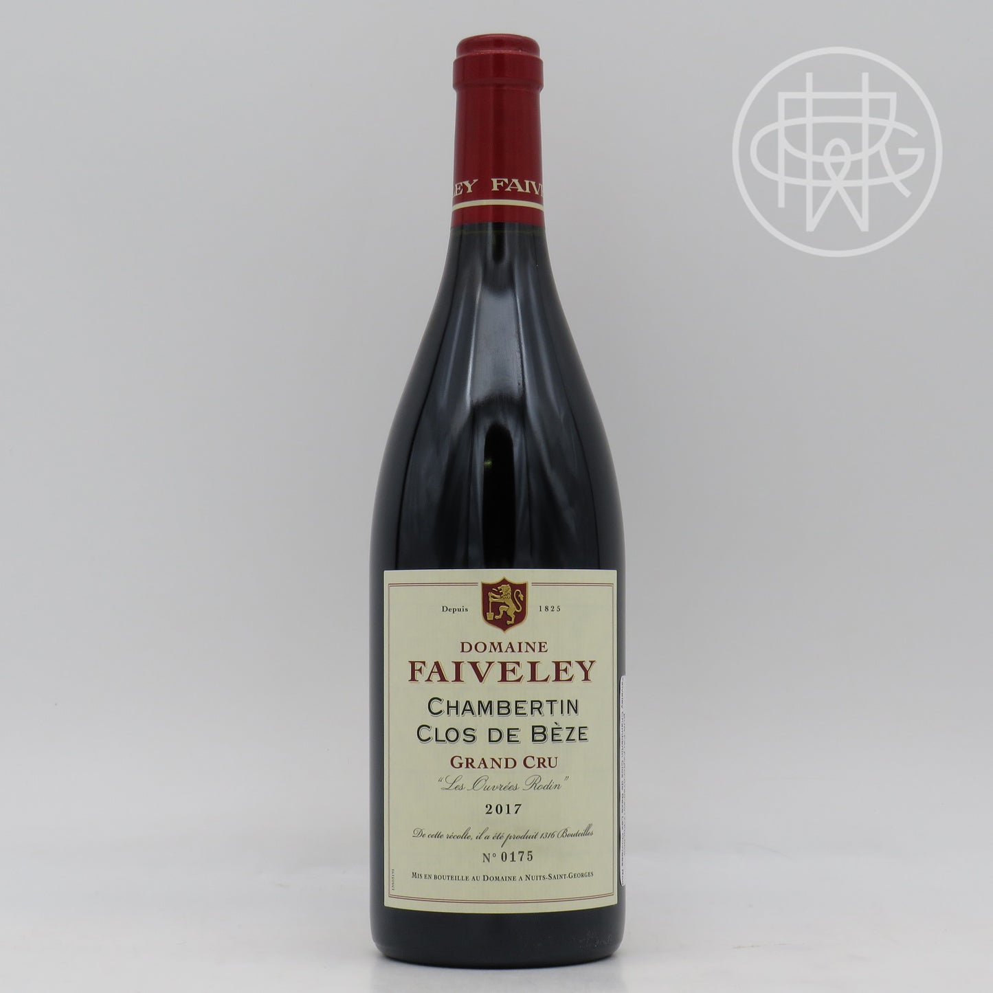 Faiveley Chambertin Clos de Beze Les Ouvrees Rodin 2017 750mL