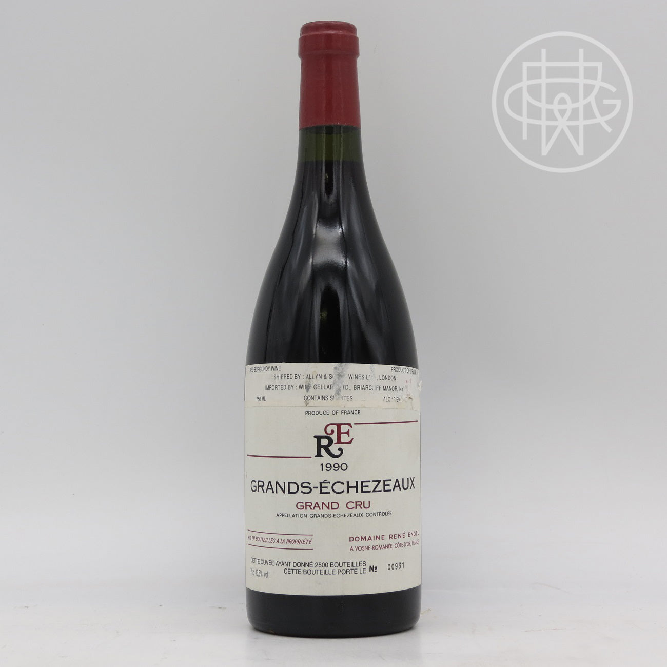 Rene Engel Grands Echezeaux 1990 750mL