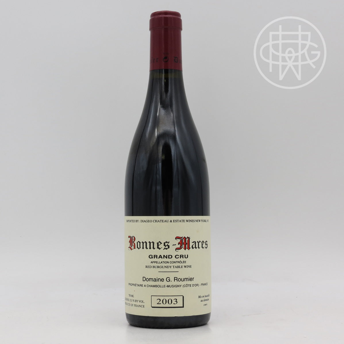 Roumier Bonnes Mares 2003 750mL