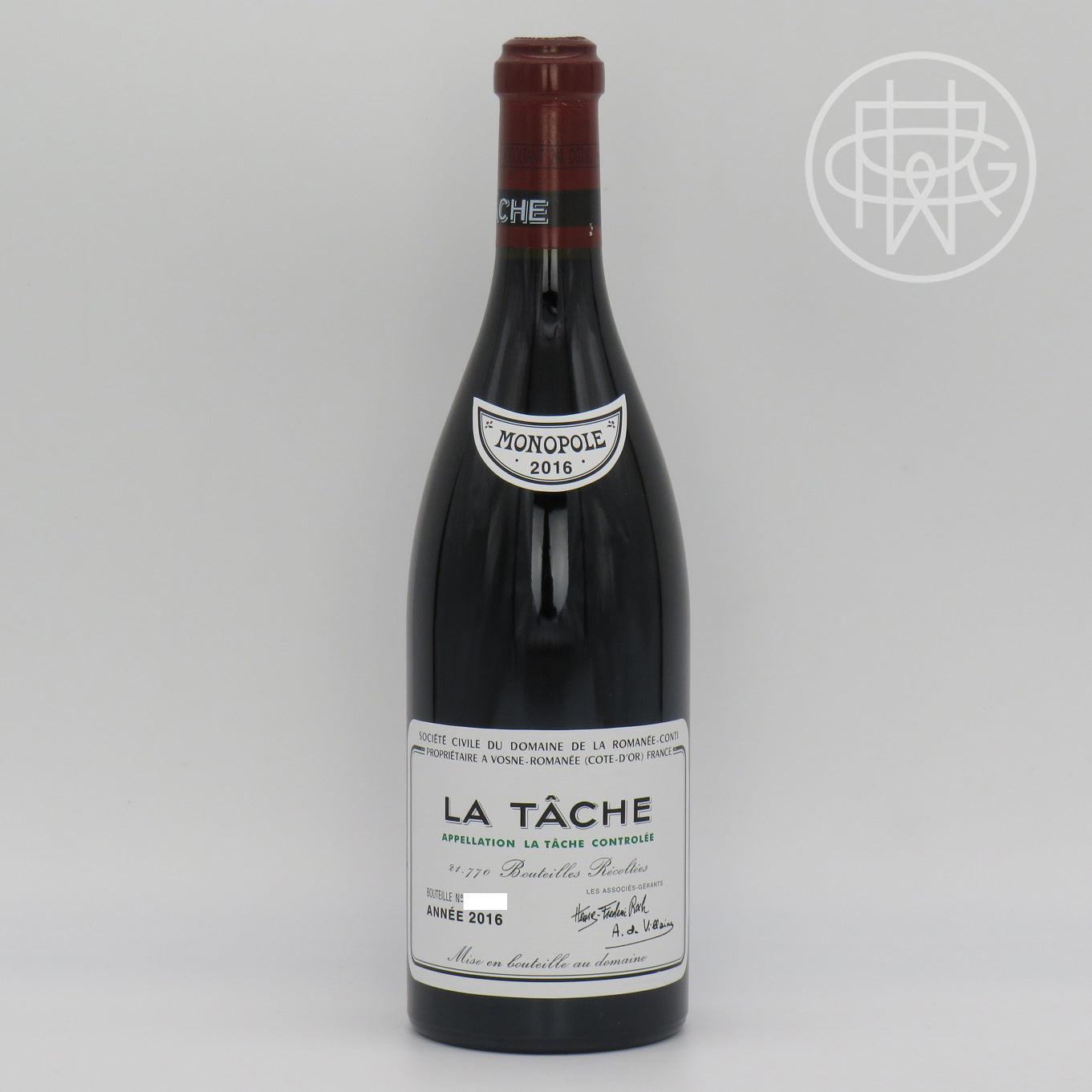 DRC La Tache 2016 750mL - GRW Wine Collection
