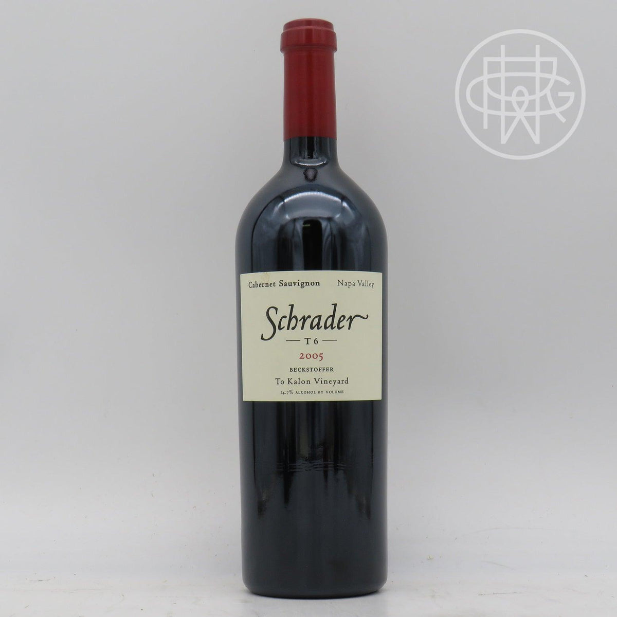 Schrader T6 2005 750mL - GRW Wine Collection