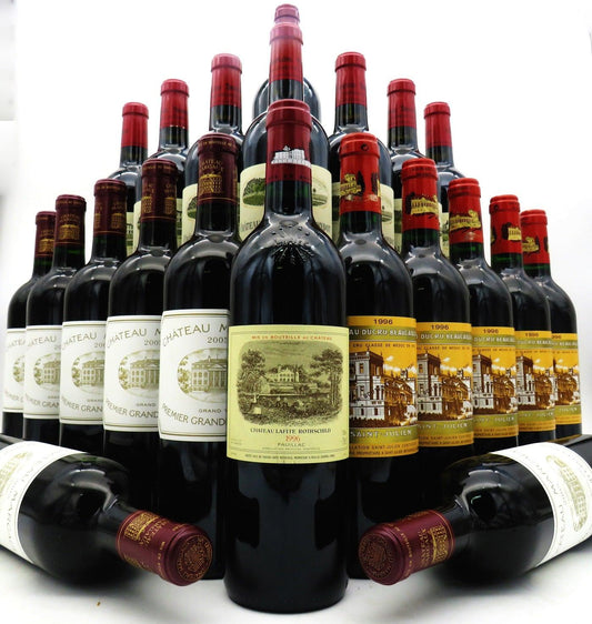 Bordeaux - Original Wood Cases - GRW Wine Collection