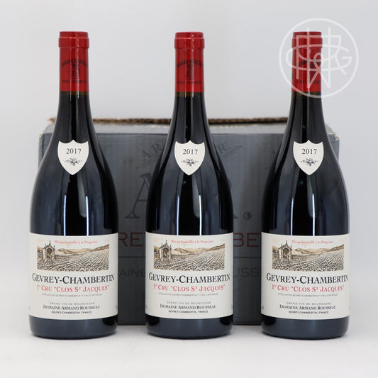 Armand Rousseau Chambertin Clos St. Jacques 2017 6-Pack OC