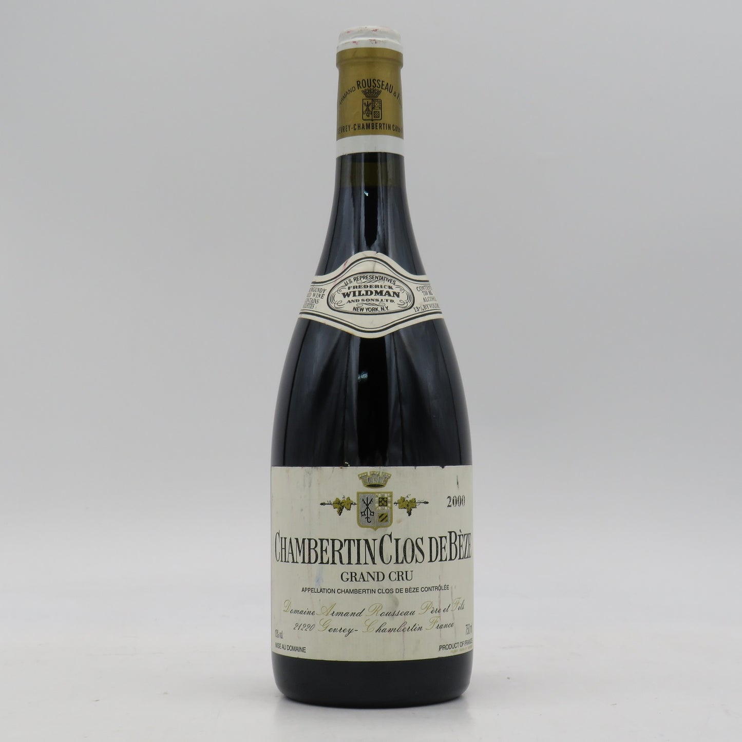 Armand Rousseau Chambertin Clos de Beze 2000 750mL