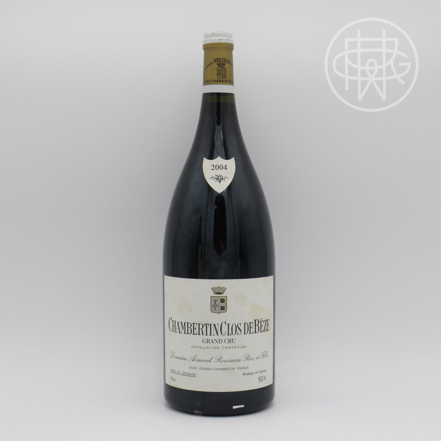 Armand Rousseau Chambertin Clos de Beze 2004 1.5L (Slightly Soiled Label)