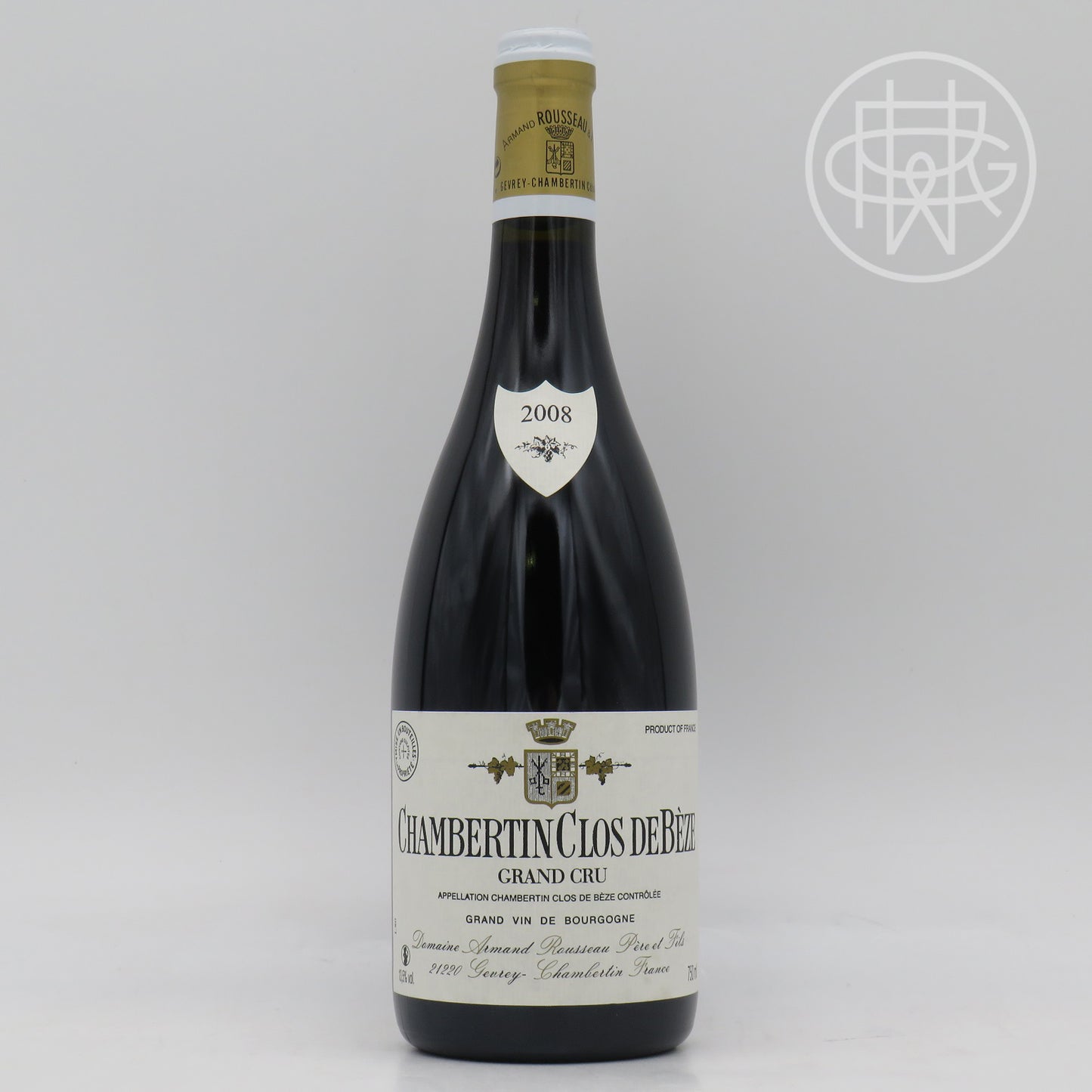 Armand Rousseau Chambertin Clos de Beze 2008 750mL