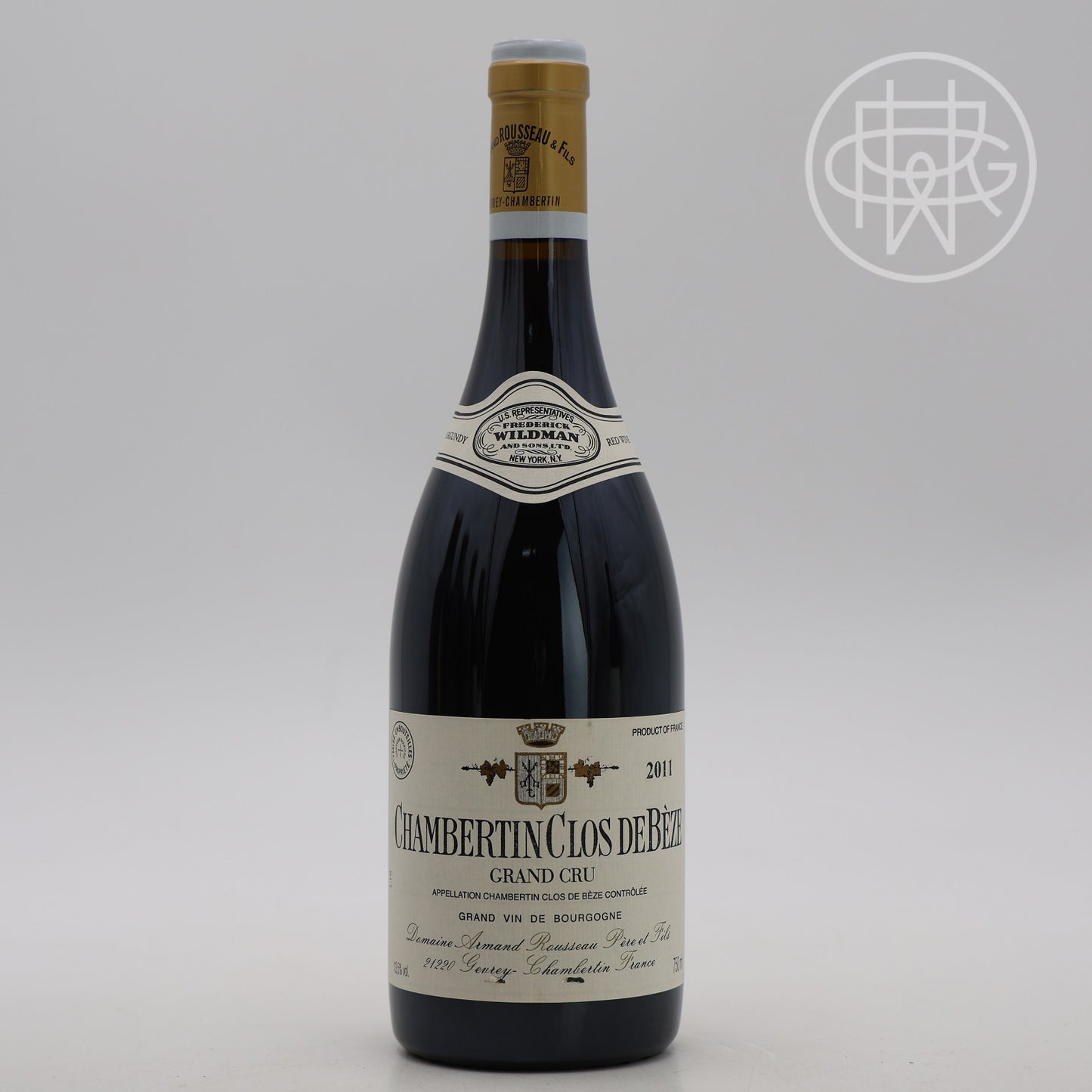 Armand Rousseau Chambertin Clos de Beze 2011 750mL (Slightly Nicked Label)