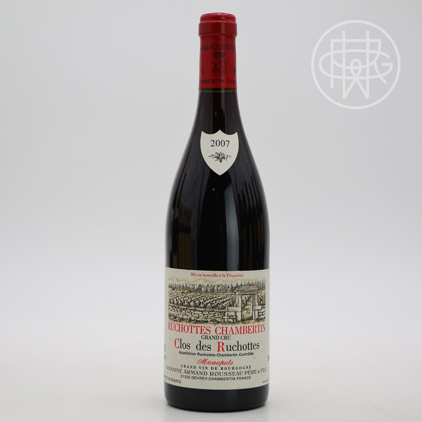 Armand Rousseau Chambertin Clos des Ruchottes 2007 750mL