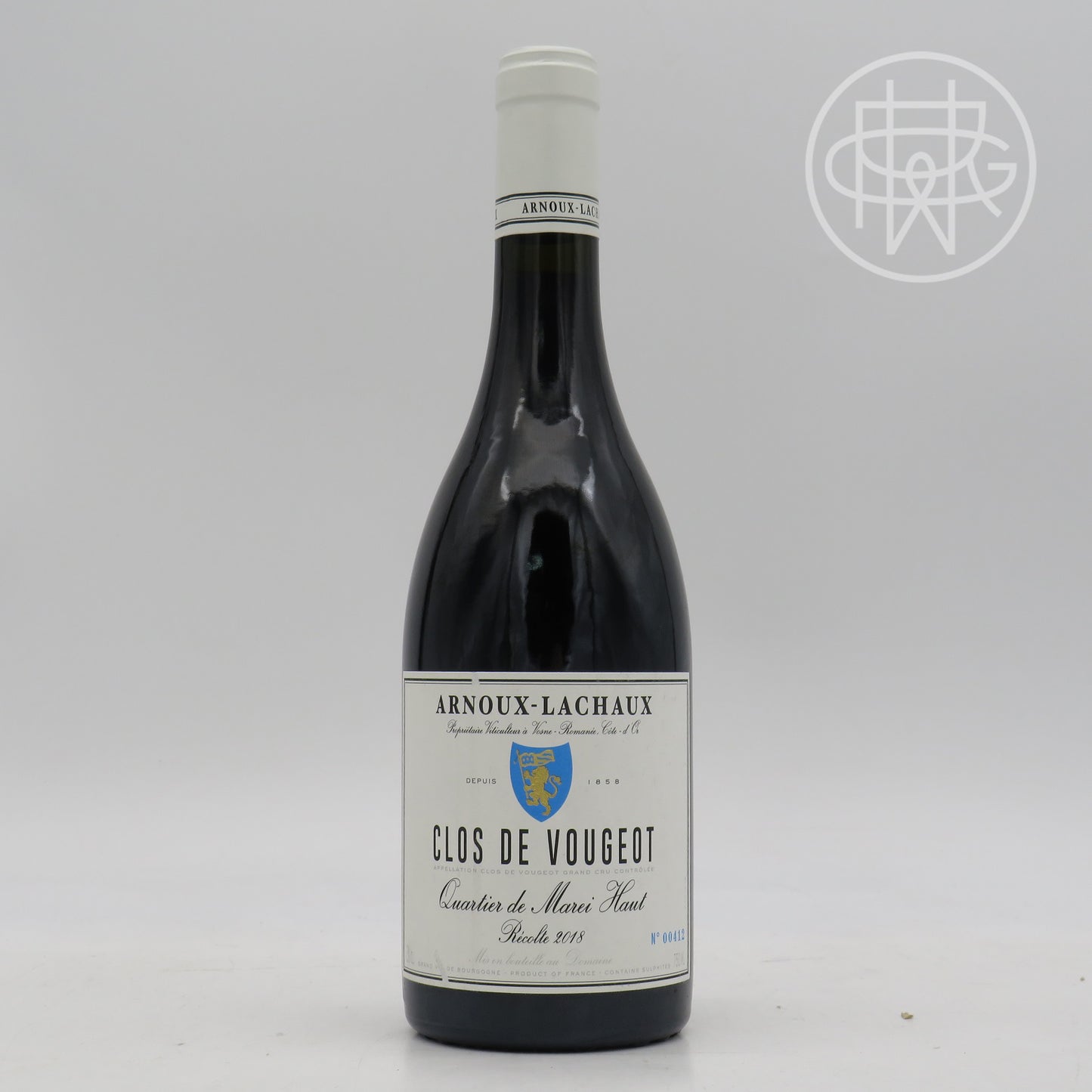 Arnoux Lachaux Clos Vougeot 2018 750mL (Slightly Scuffed Label)