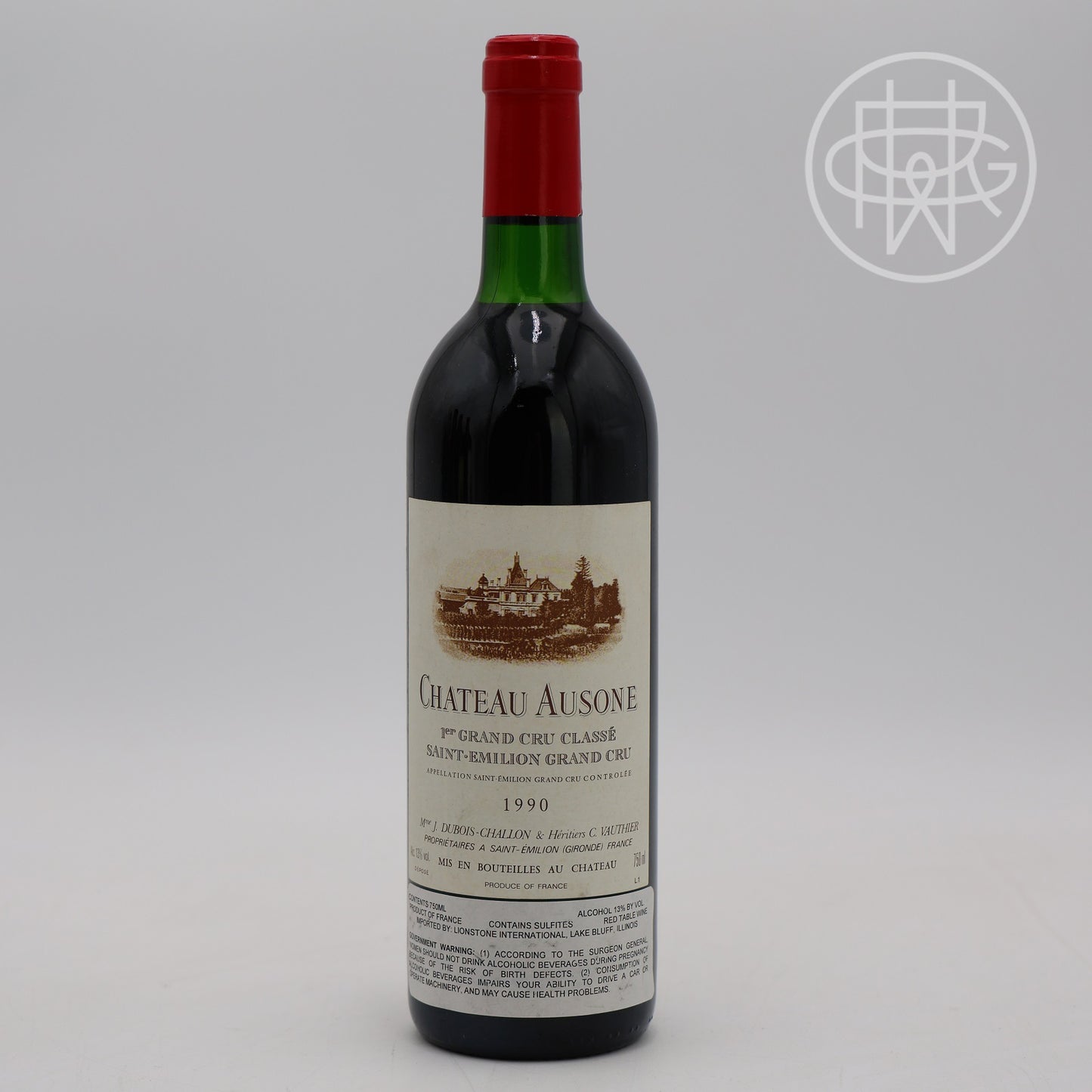 Ausone 1990 750mL (Top Shoulder)
