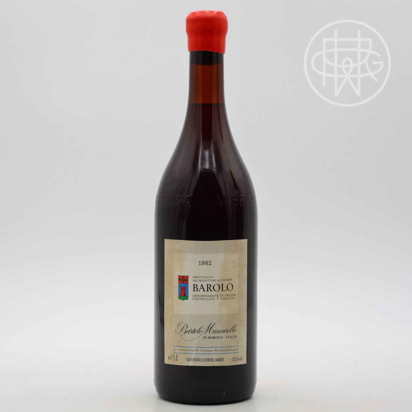 Bartolo Mascarello Barolo 1982 1.5L (Slightly Soiled Label)