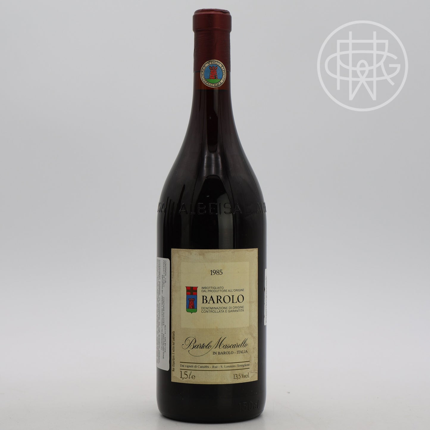 Bartolo Mascarello Barolo 1985 1.5L (Slightly Soiled Label)