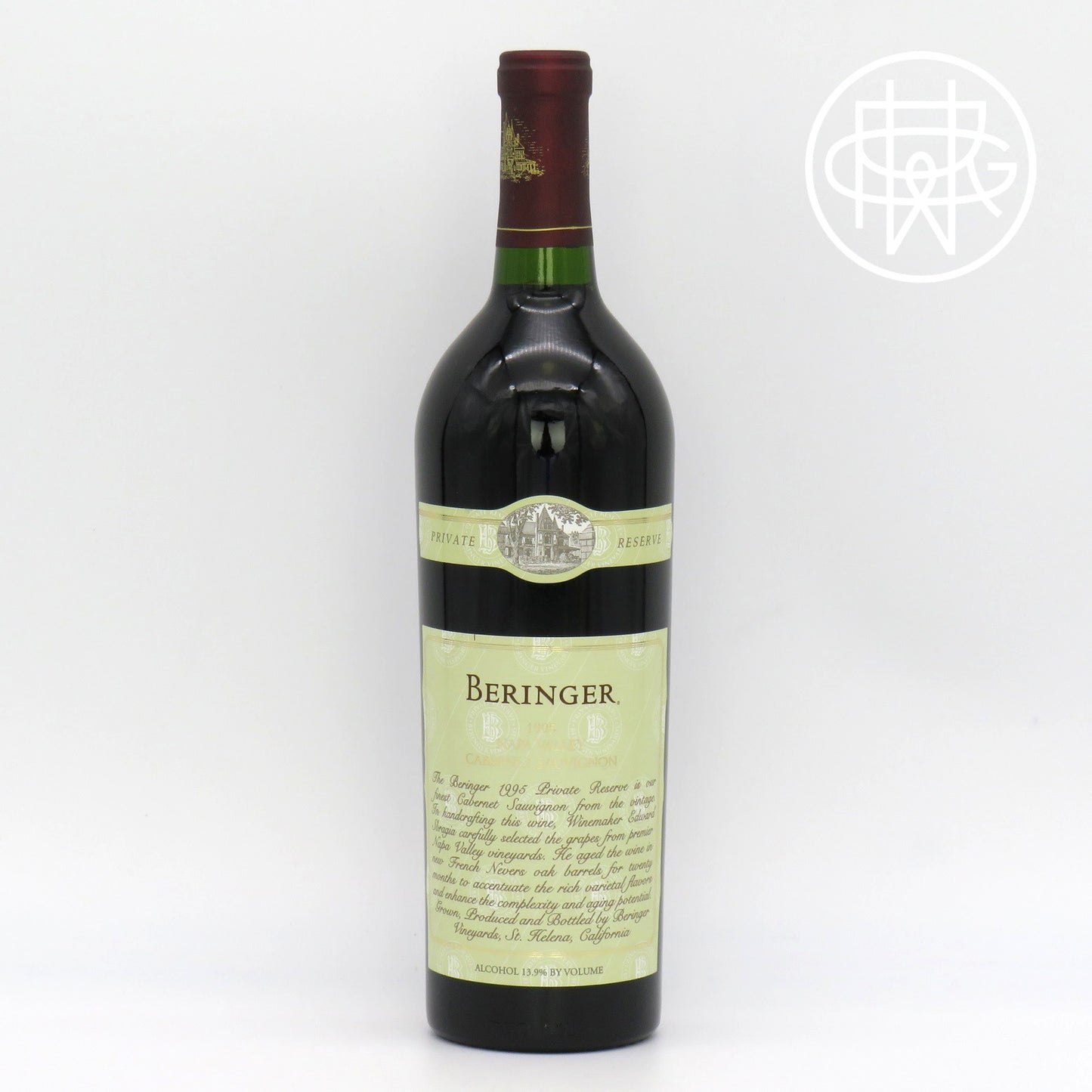 Beringer Cabernet Sauvignon Private Reserve 1995 750mL