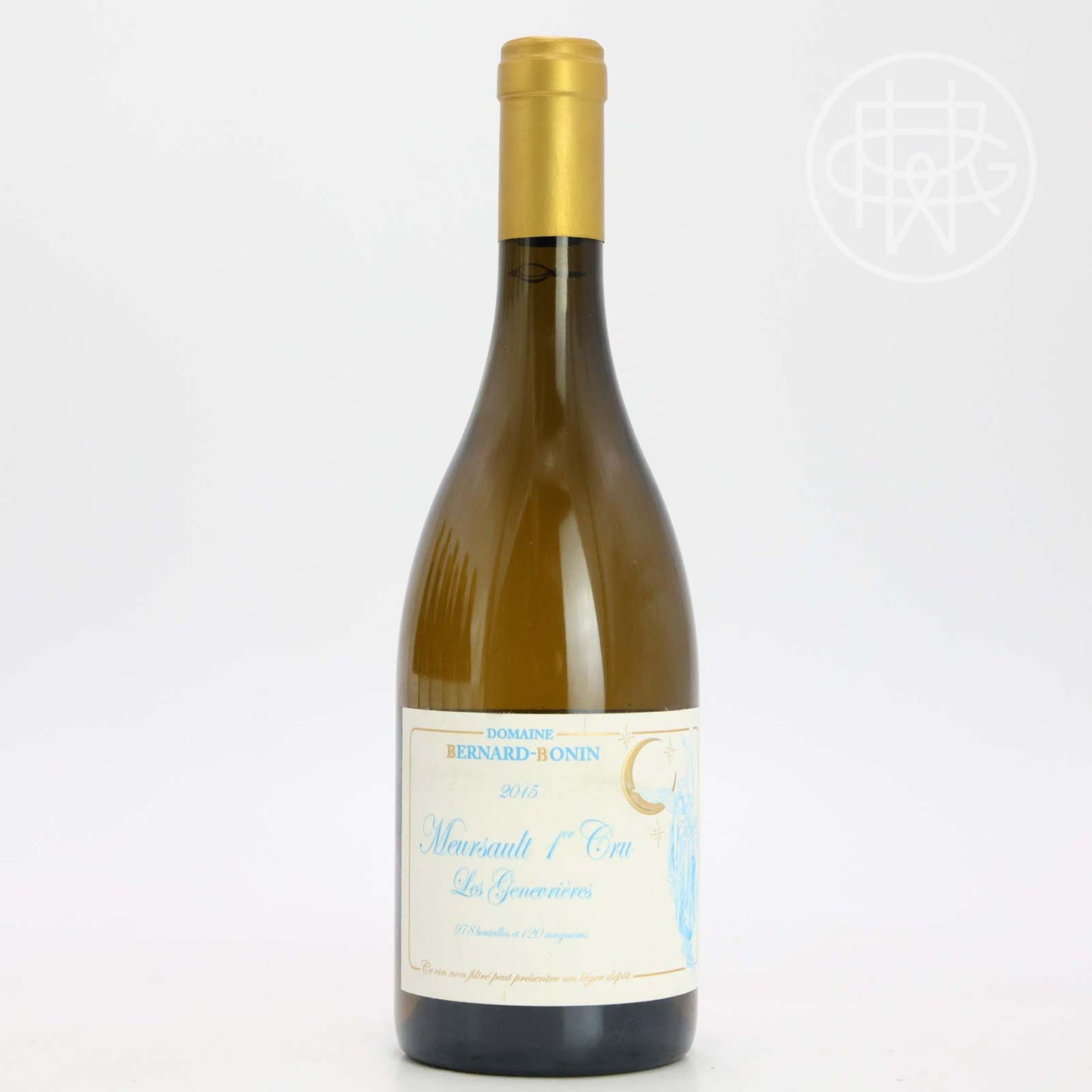 Bernard Bonin Meursault Les Genevrieres 2015 750mL (Nicked Label)
