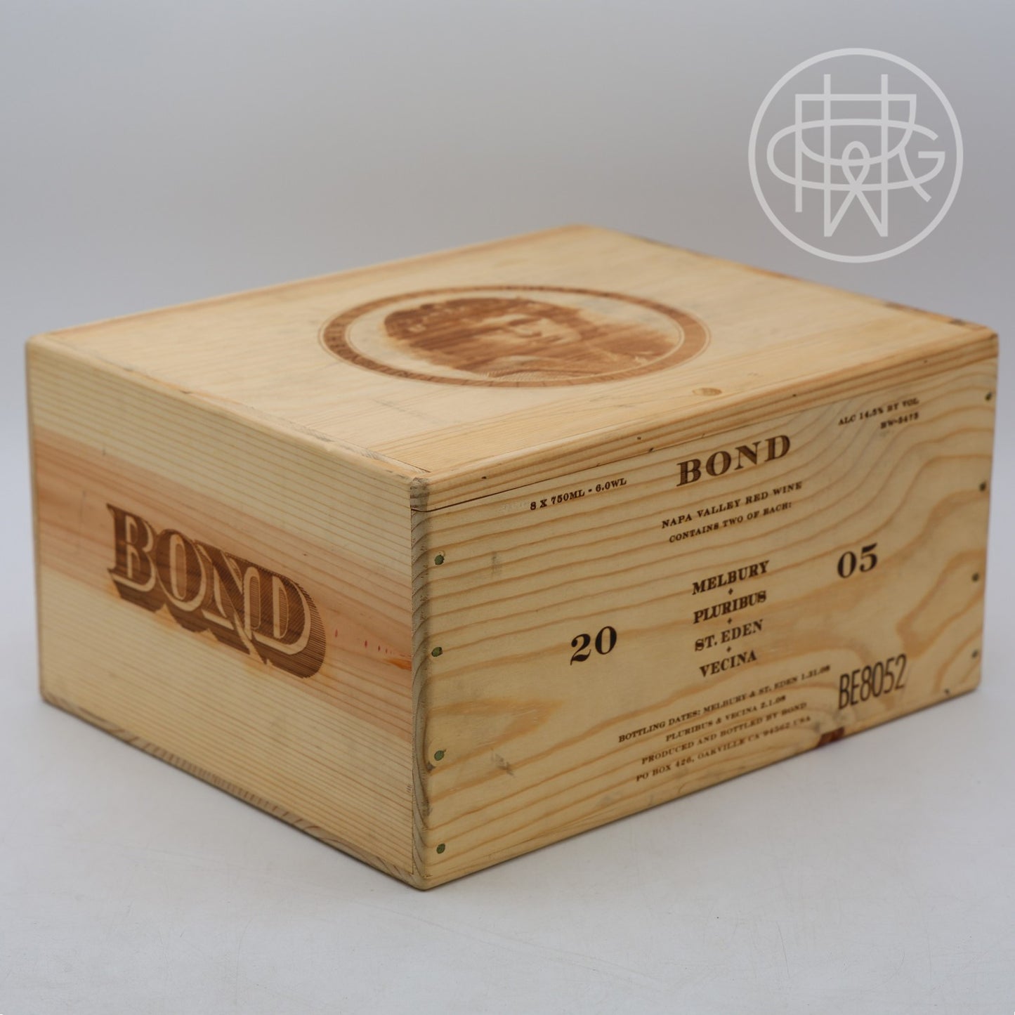 Bond Assortment Case 2005 8-Pack OWC 750mL