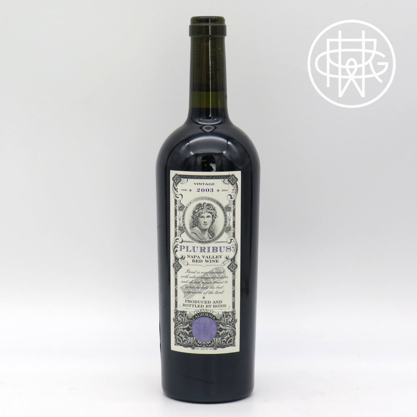 Bond Pluribus 2003 750mL