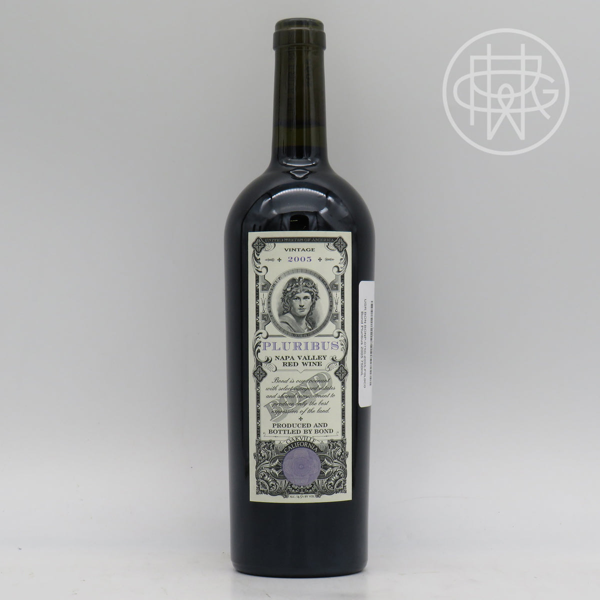 Bond Pluribus 2005 750mL