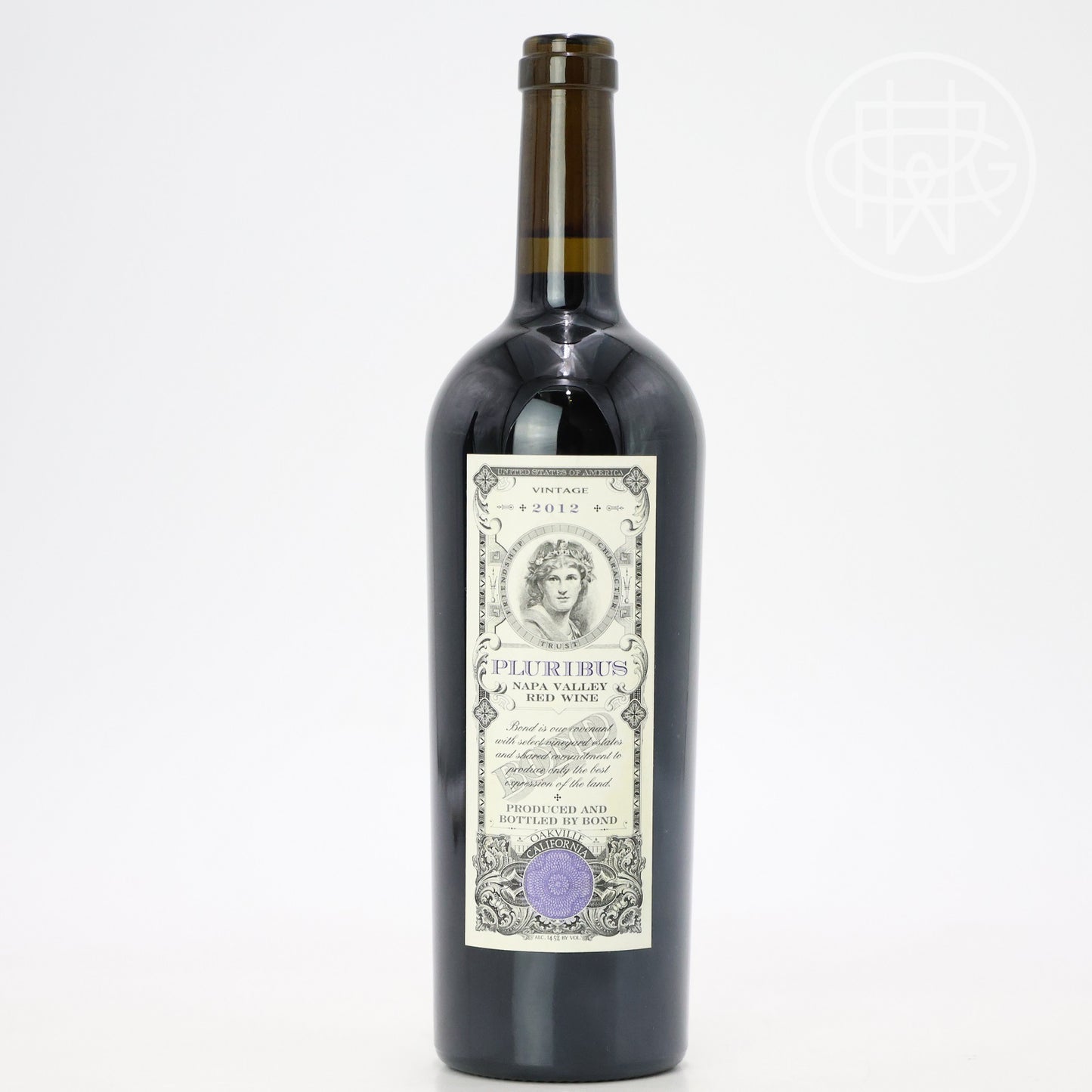 Bond Pluribus 2012 750mL (Slightly Soiled Label)
