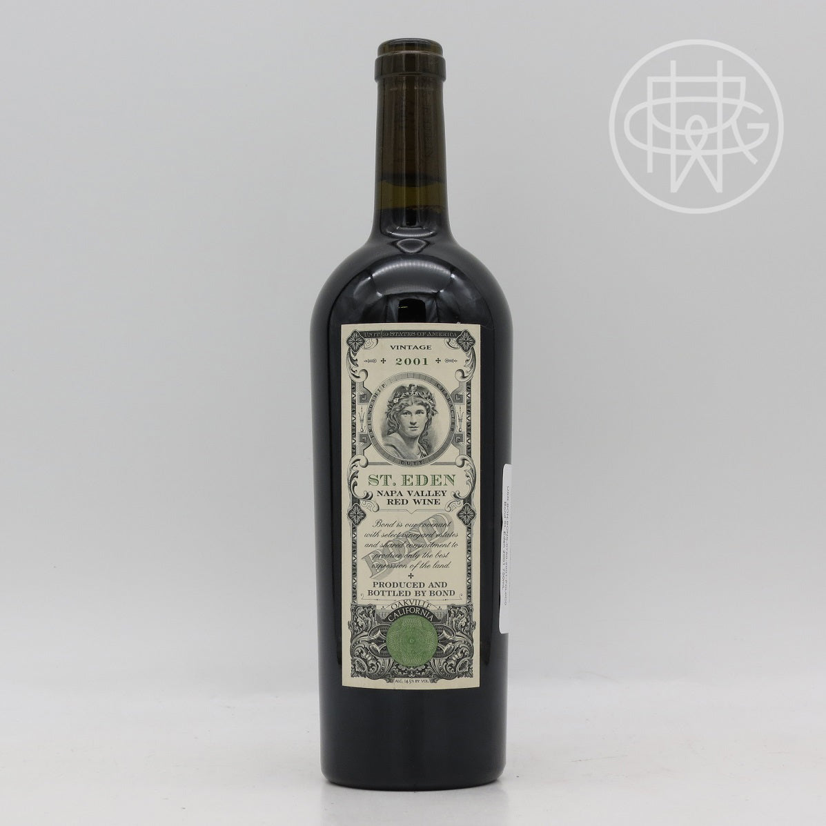 Bond St. Eden 2001 750mL
