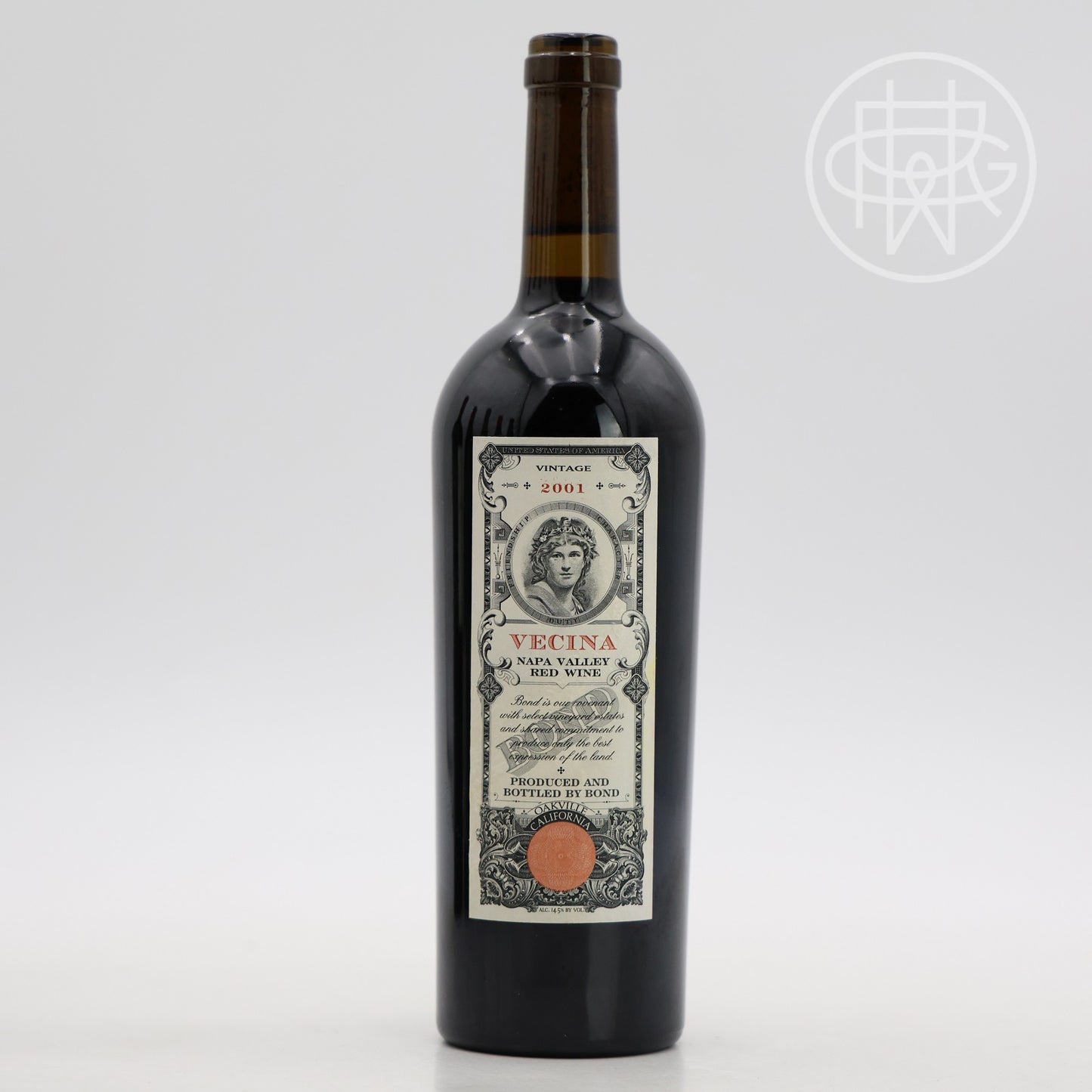 Bond Vecina 2001 750mL (Slightly Scuffed Label)