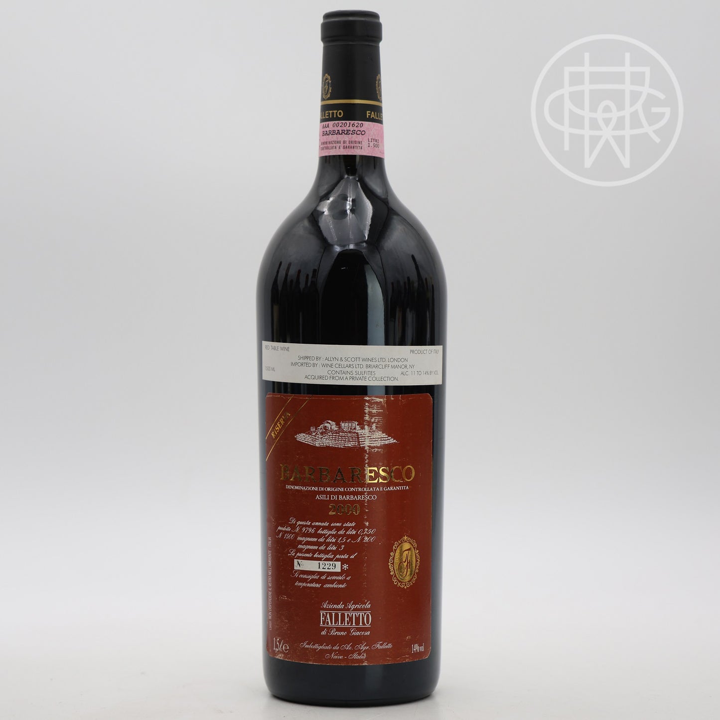 Bruno Giacosa Barbaresco Asili Riserva 2000 1.5L [Red Label] (Slightly Scuffed Label)