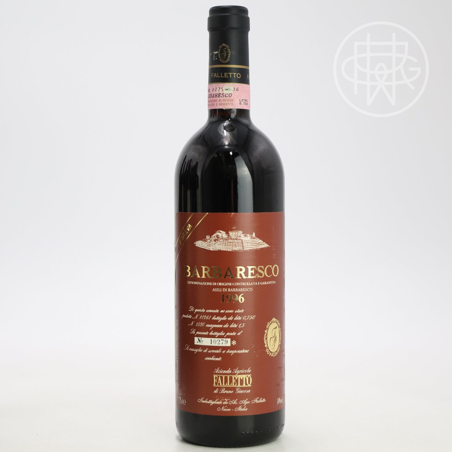 Bruno Giacosa Barbaresco Asili Riserva [Red Label] 1996 750mL (Slightly Scuffed Label)