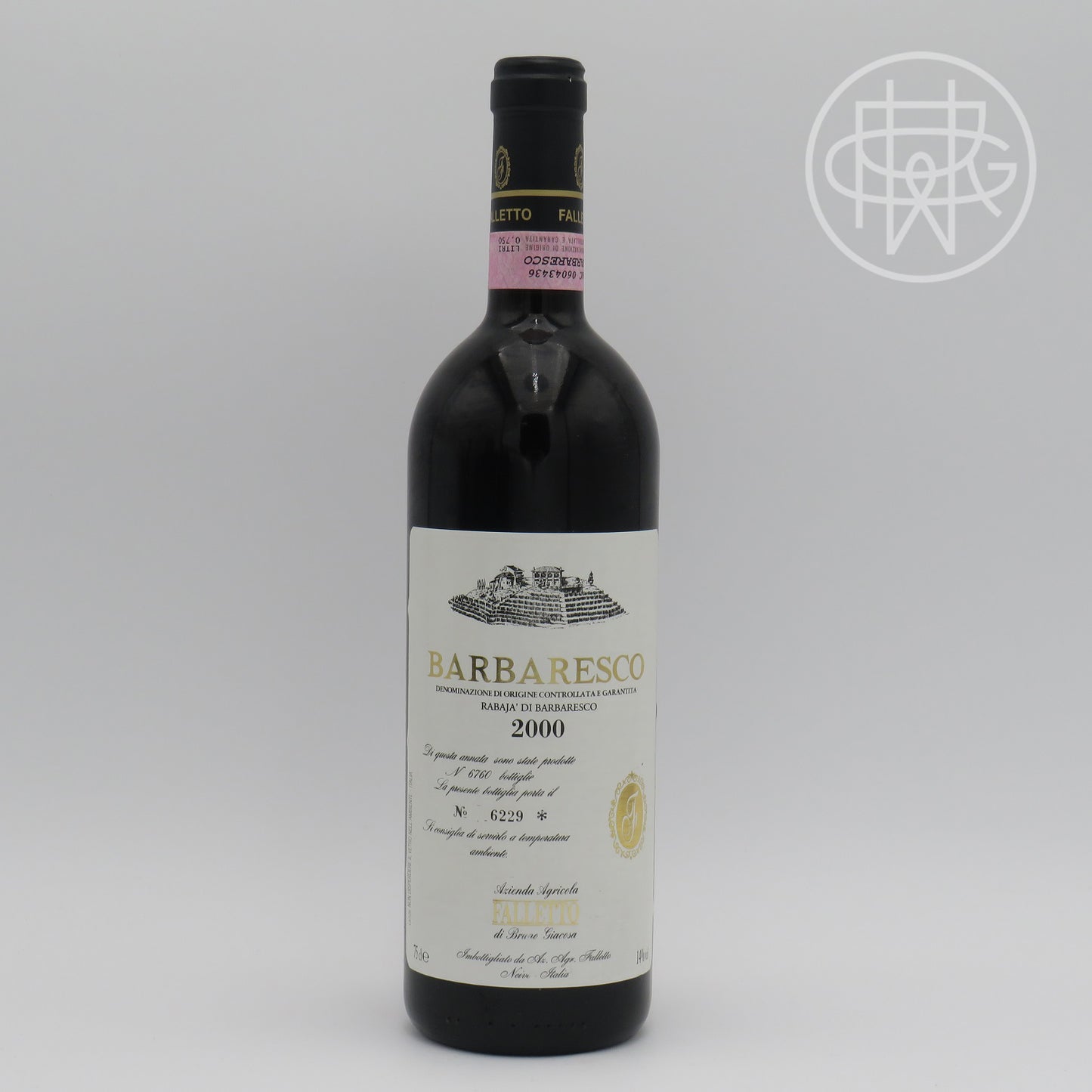 Bruno Giacosa Barbaresco Rabaja 2000 750mL