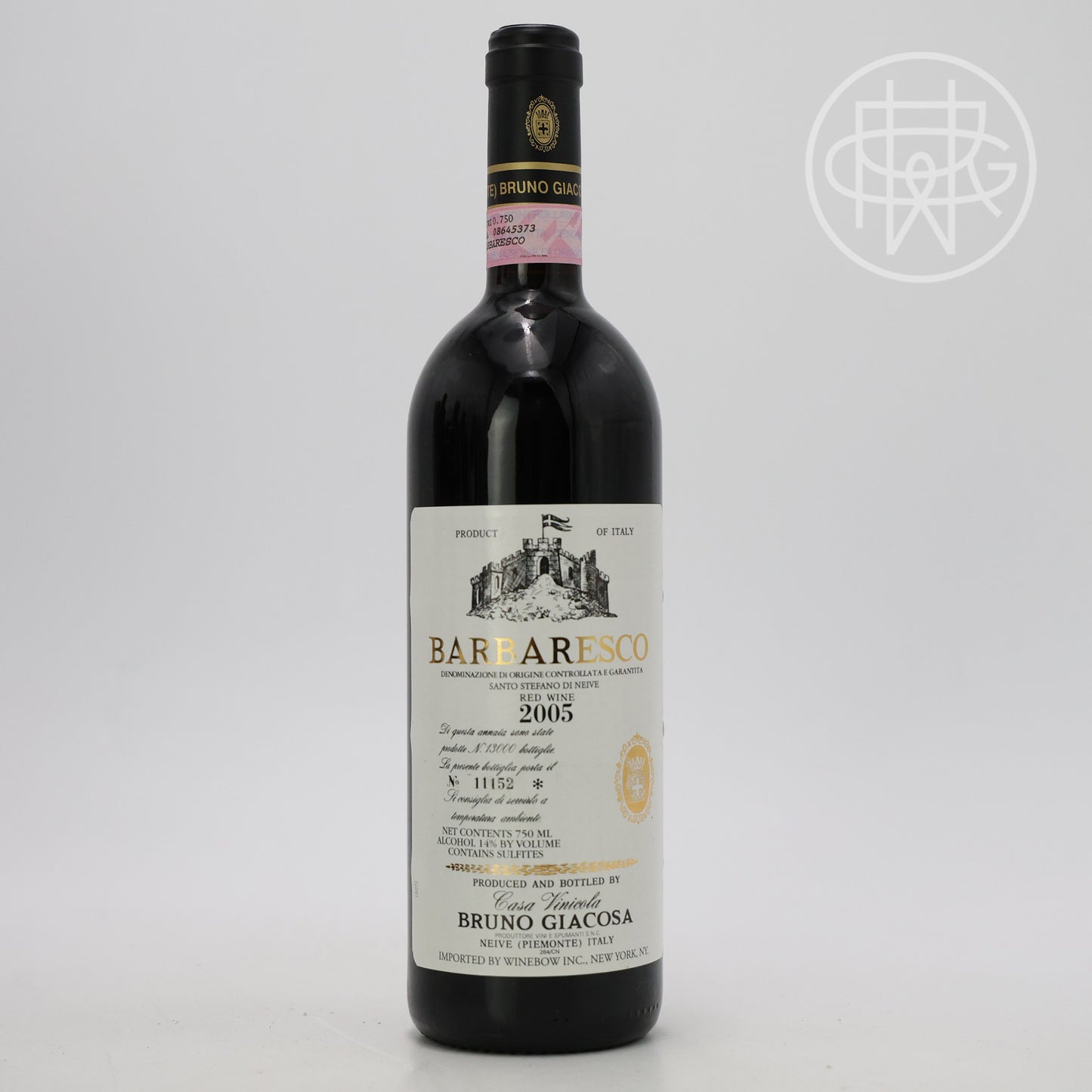 Bruno Giacosa Barbaresco Santo Stefano 2005 750mL [White Label]