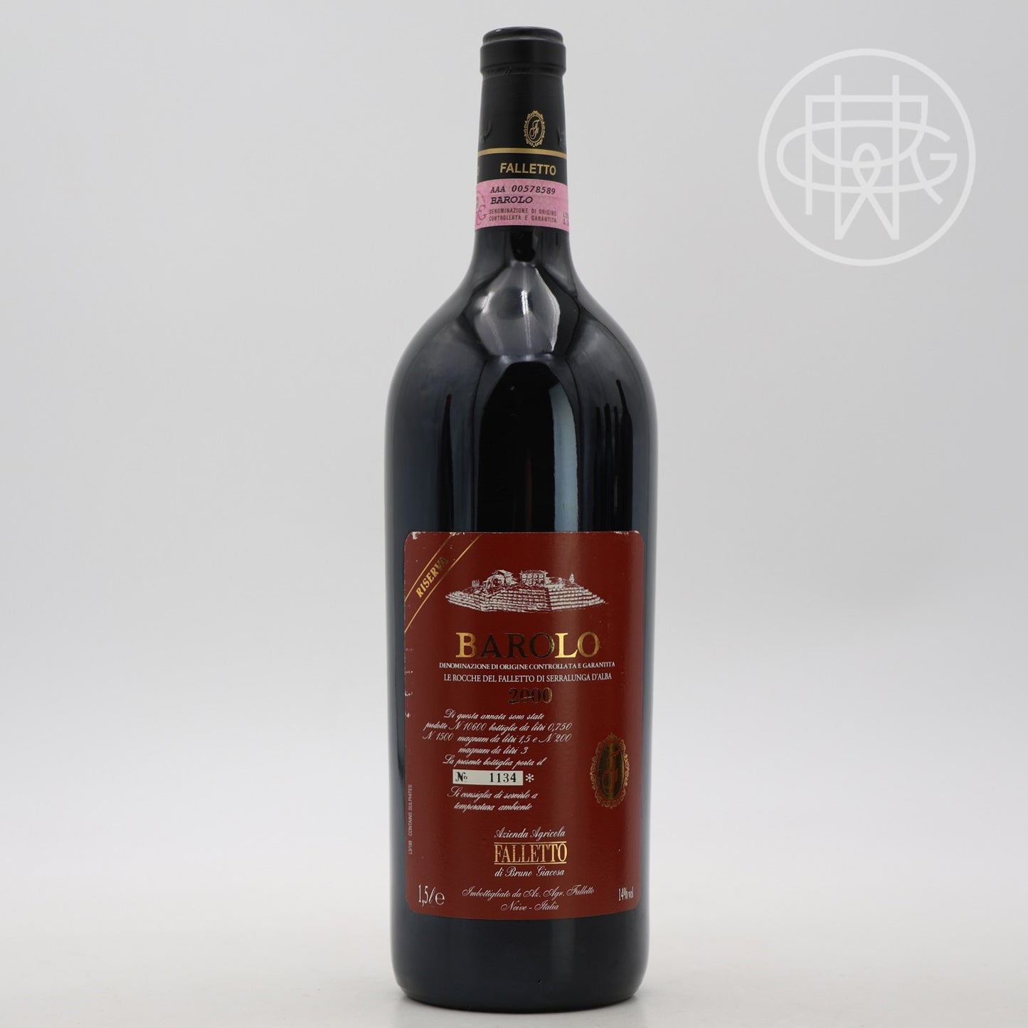 Bruno Giacosa Barolo Riserva Le Rocche del Falletto Di Serralunga 2000 1.5L [Red Label]