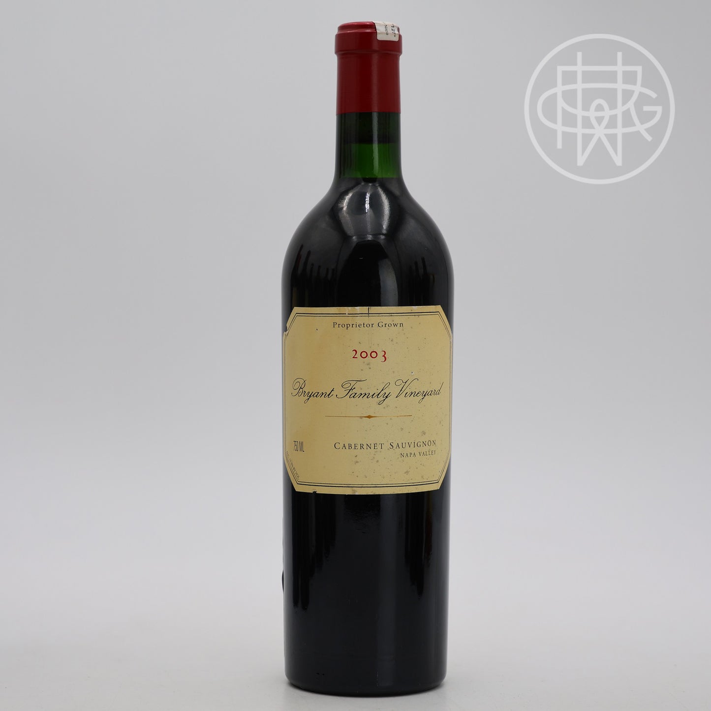 Bryant Family 2003 750mL (Slightly Soiled Label)