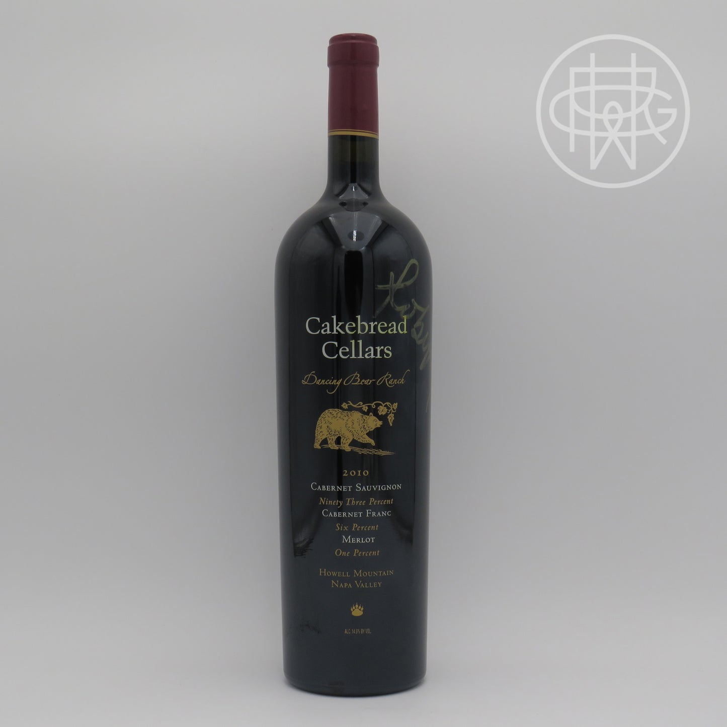 Cakebread  &#34;Dancing Bear&#34; Cabernet Sauvignon 2010 1.5L