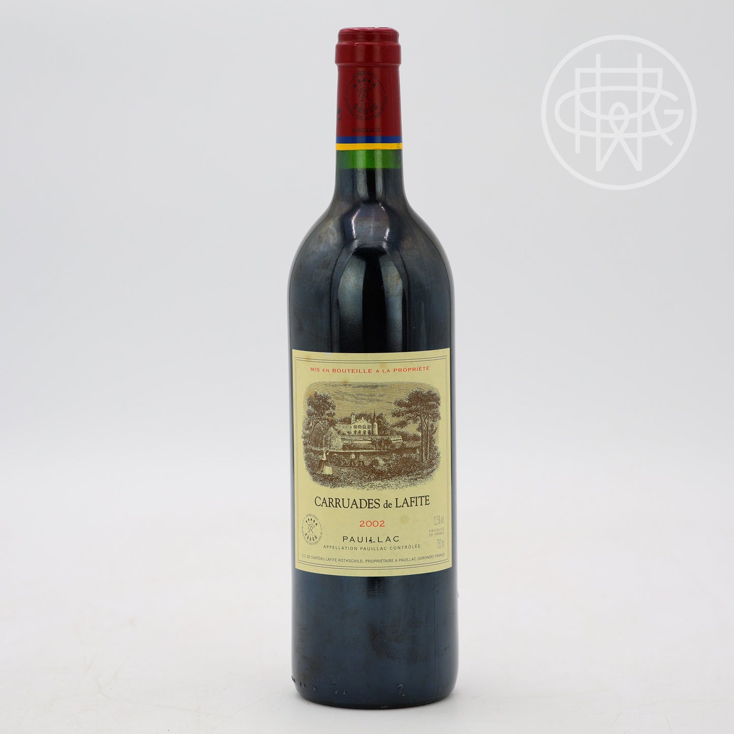 Carruades de Lafite 2002 750mL (Slightly Soiled Label)