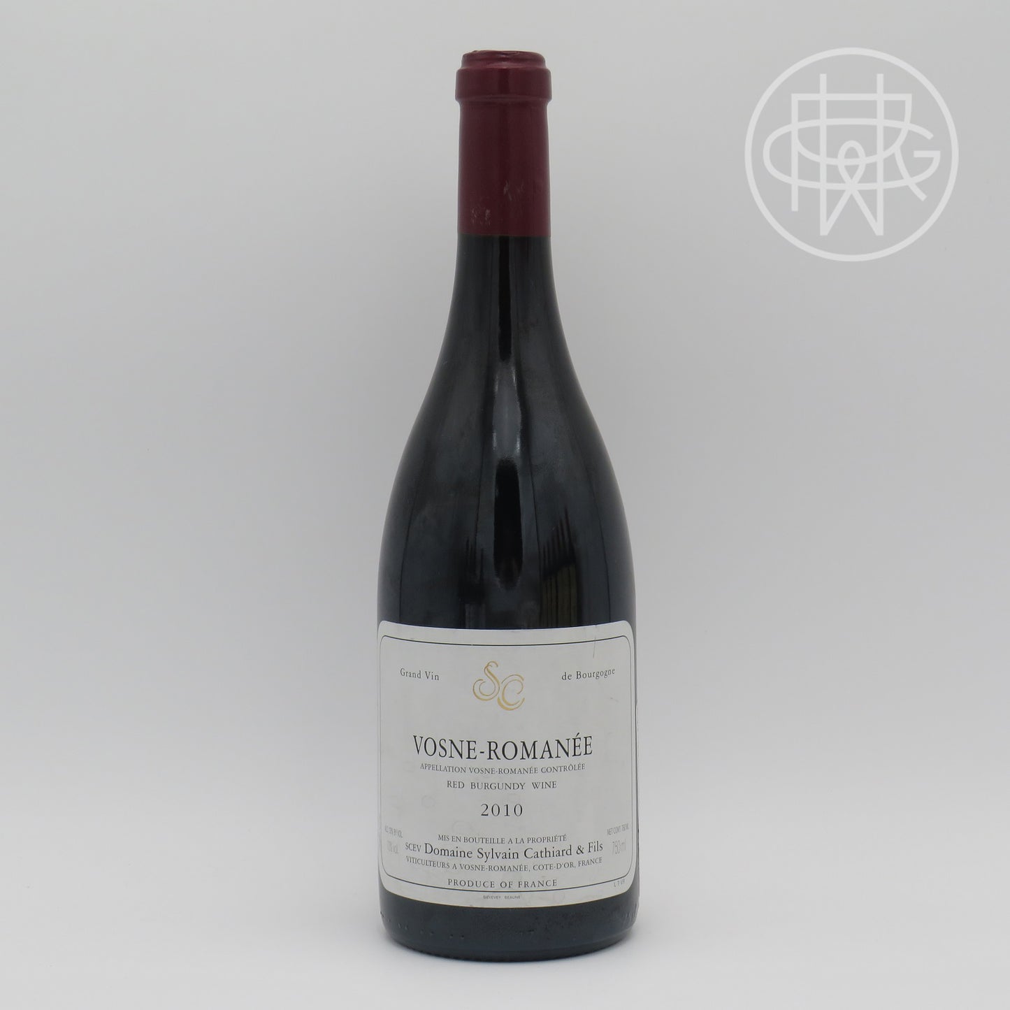 Cathiard Vosne Romanee 2010 750mL