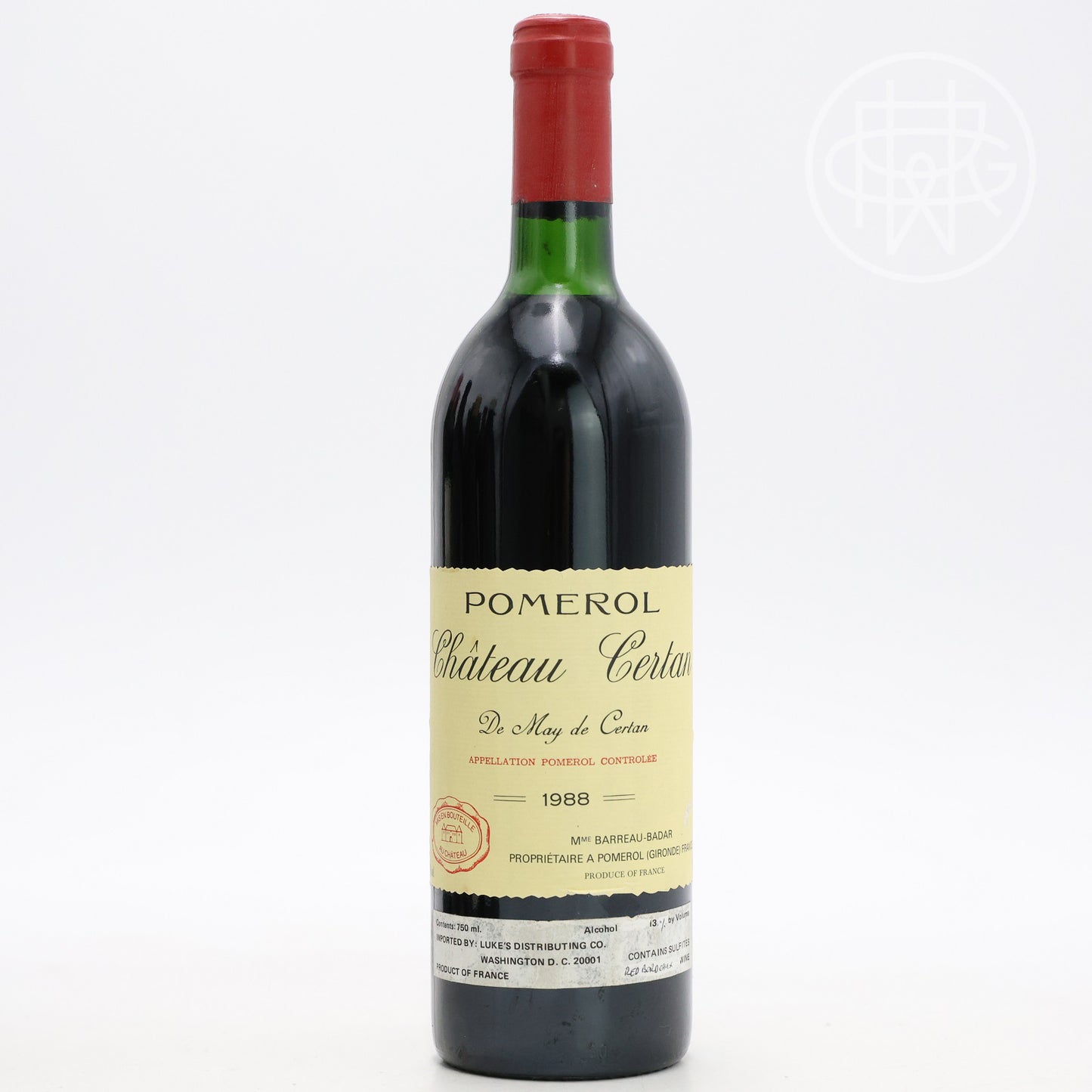 Certan De May 1988 750mL (Top Shoulder)