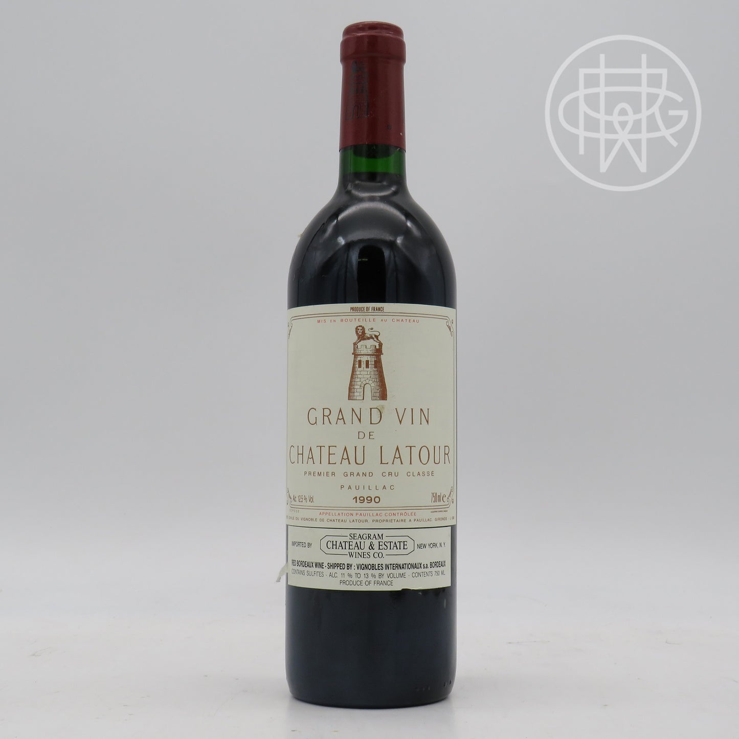 Chateau Latour 1990 750mL (Slightly Soiled / Nicked Label)