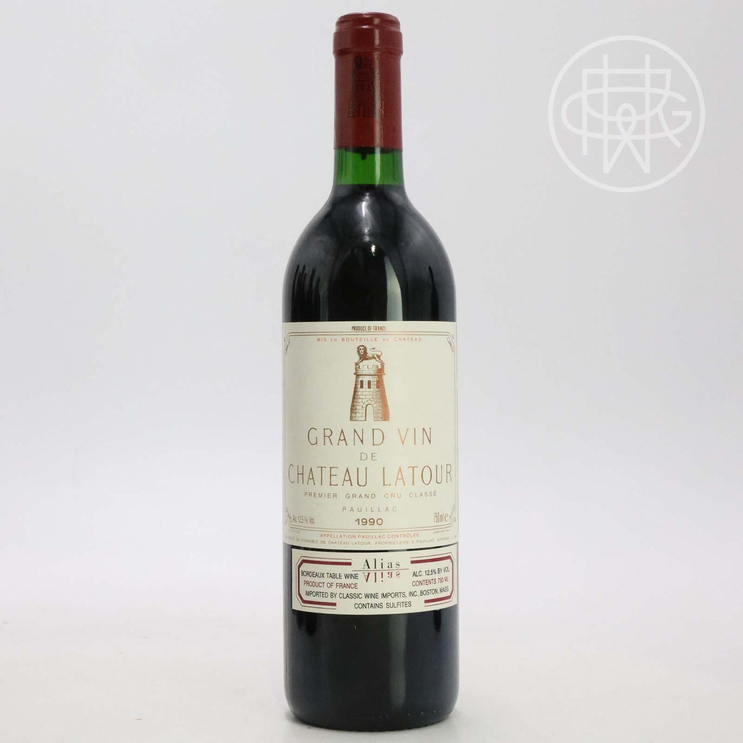 Chateau Latour 1990 750mL (Slightly Soiled Label)