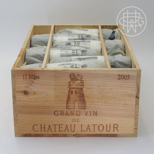 Chateau Latour 2005 12-Pack OWC 750mL ***Purchased on Release***