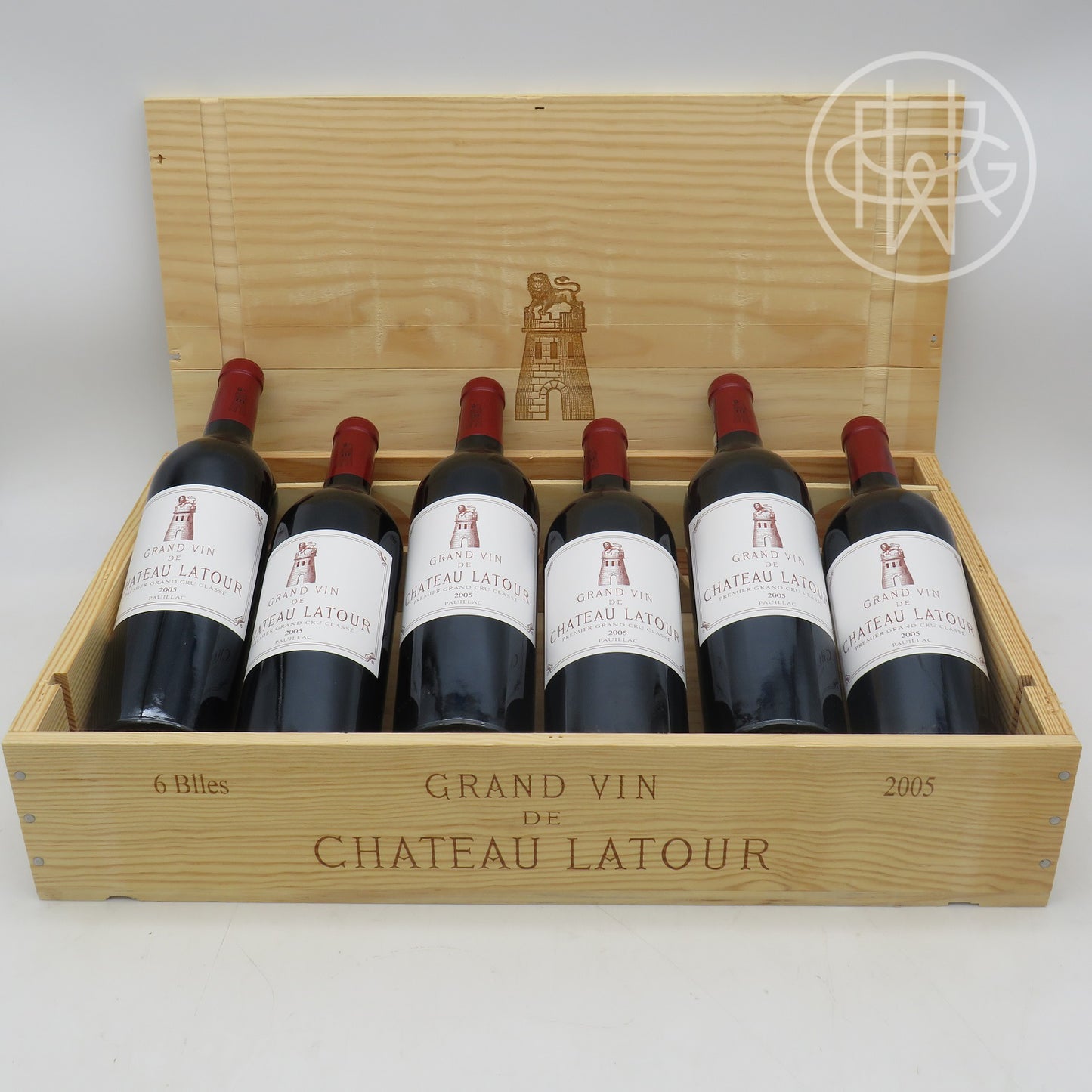 Chateau Latour 2005 6-Pack OWC 750mL (Late Release from Chateau)