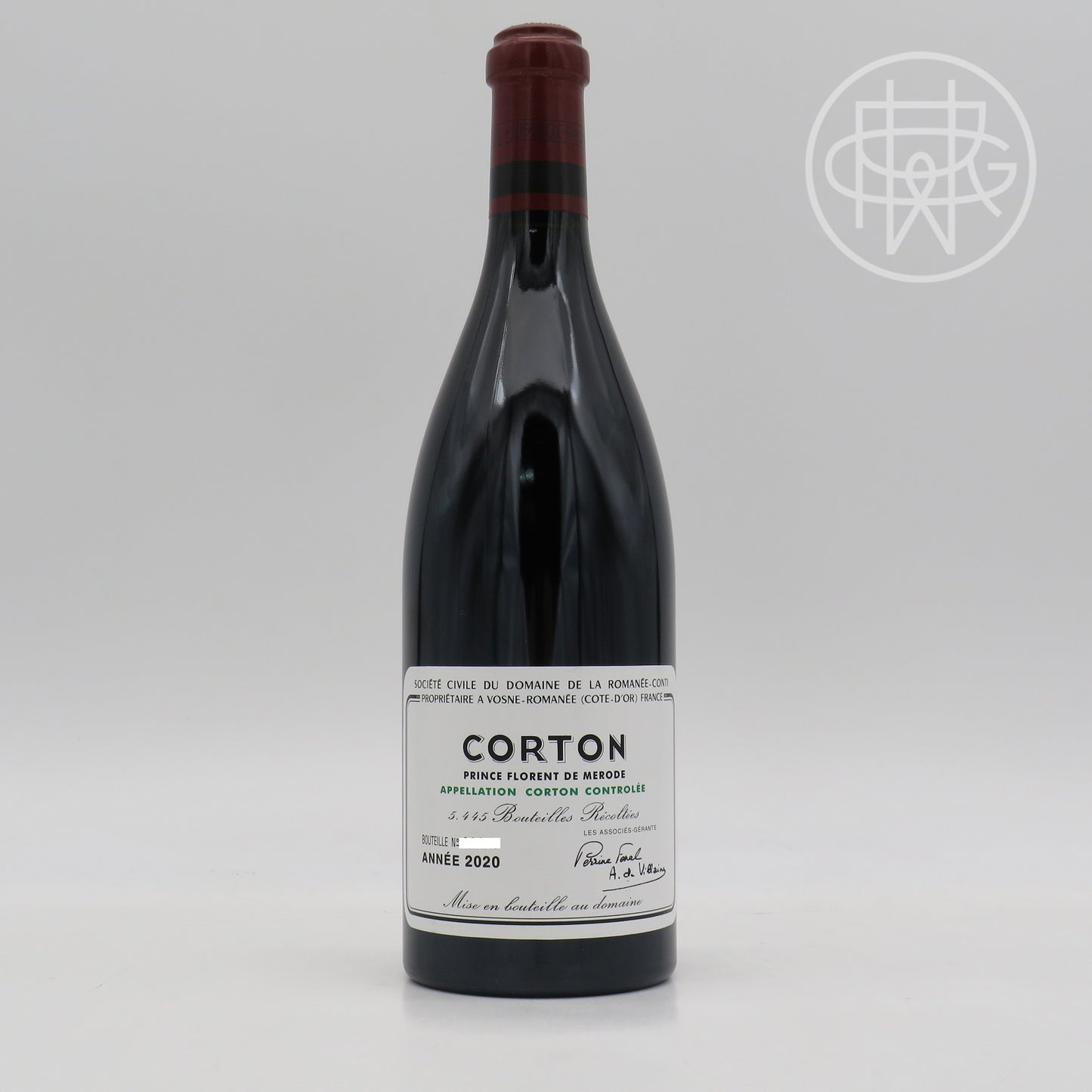 DRC Corton Grand Cru 2020 750mL