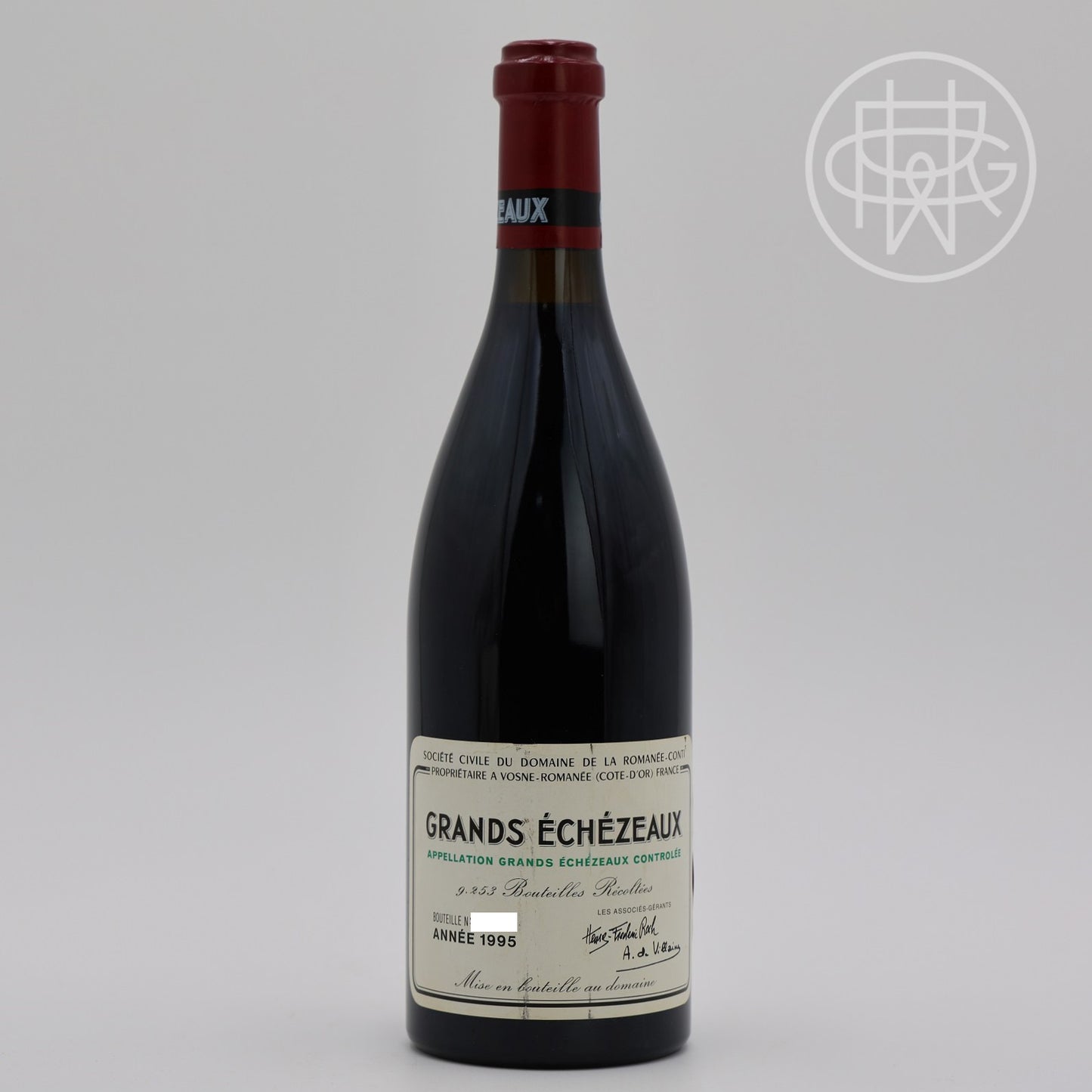 DRC Grands Echezeaux 1995 750mL (Slightly Soiled Label)