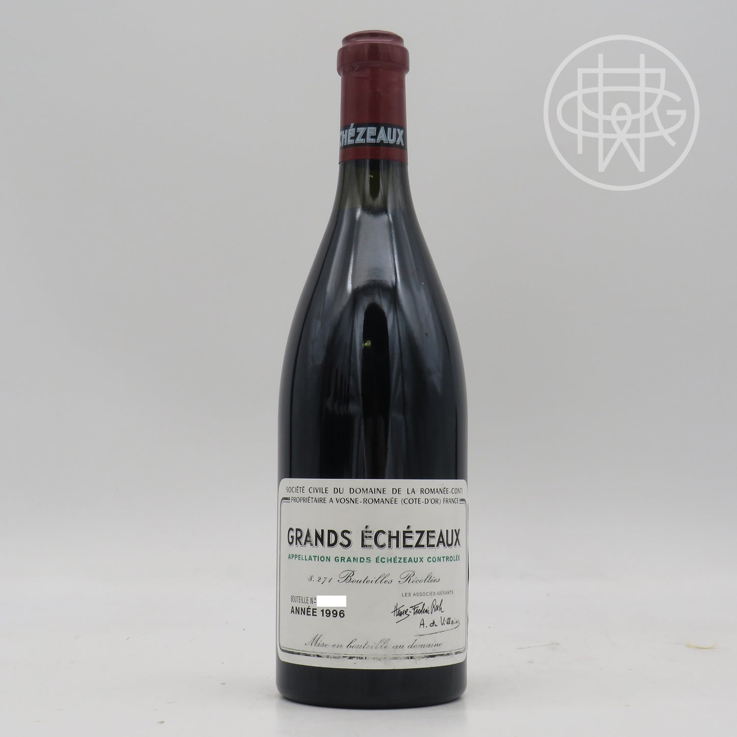 DRC Grands Echezeaux 1996 750mL (Slightly Scuffed Label)