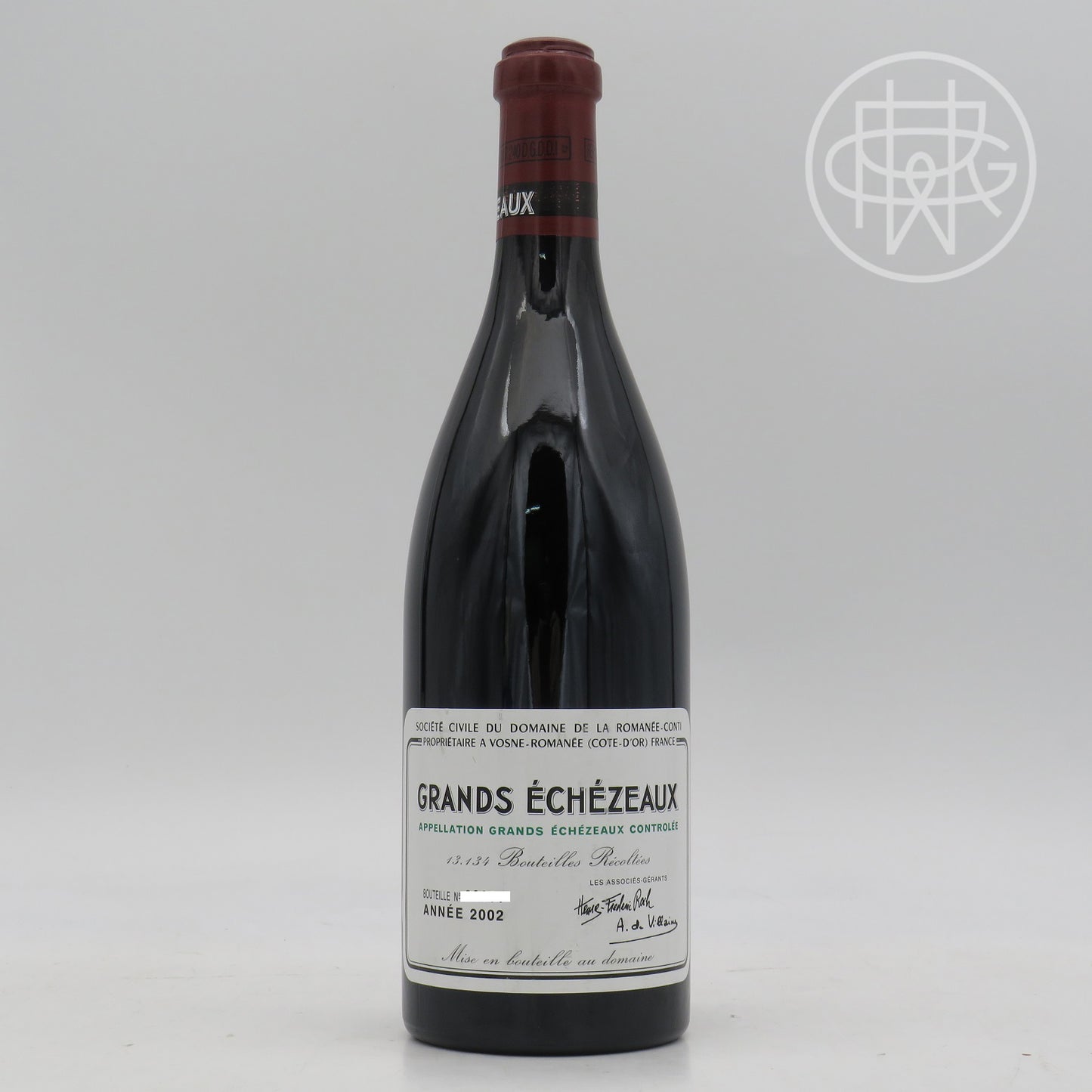 DRC Grands Echezeaux 2002 750mL