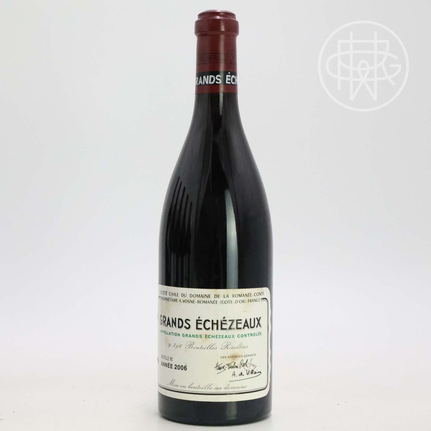 DRC Grands Echezeaux 2006 750mL [Embossed Operakallaren Collection] (Slightly Soiled/Nicked Label)