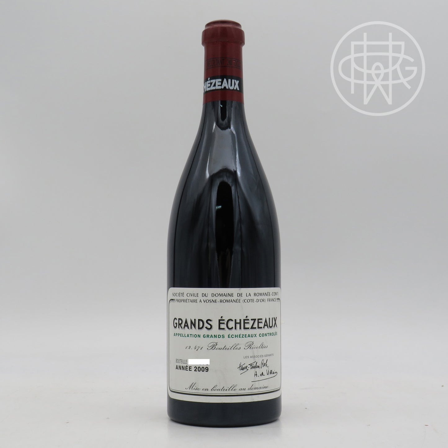 DRC Grands Echezeaux 2009 750mL (Slightly Nicked Label)