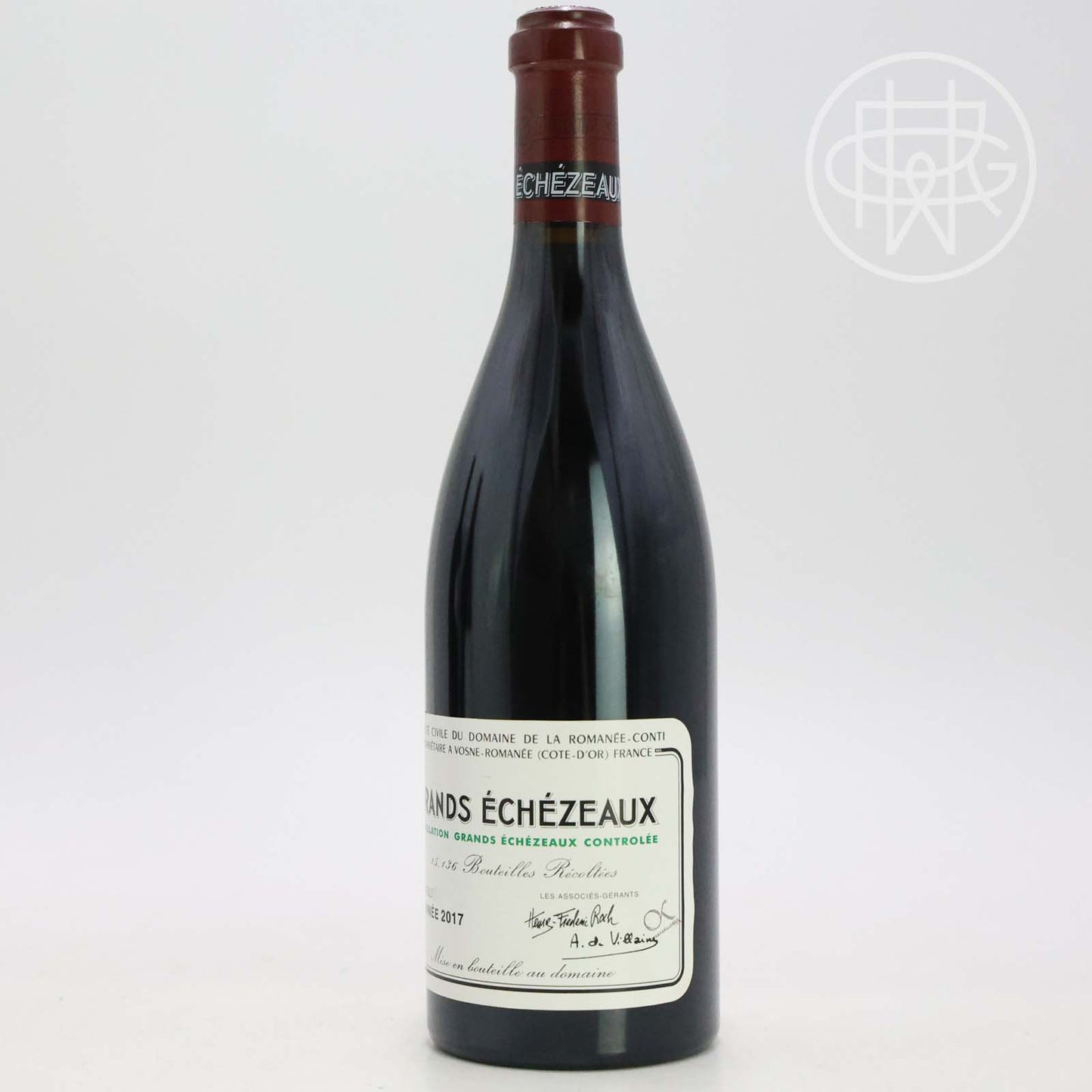 DRC Grands Echezeaux 2017 750mL [Embossed Operakallaren Collection]