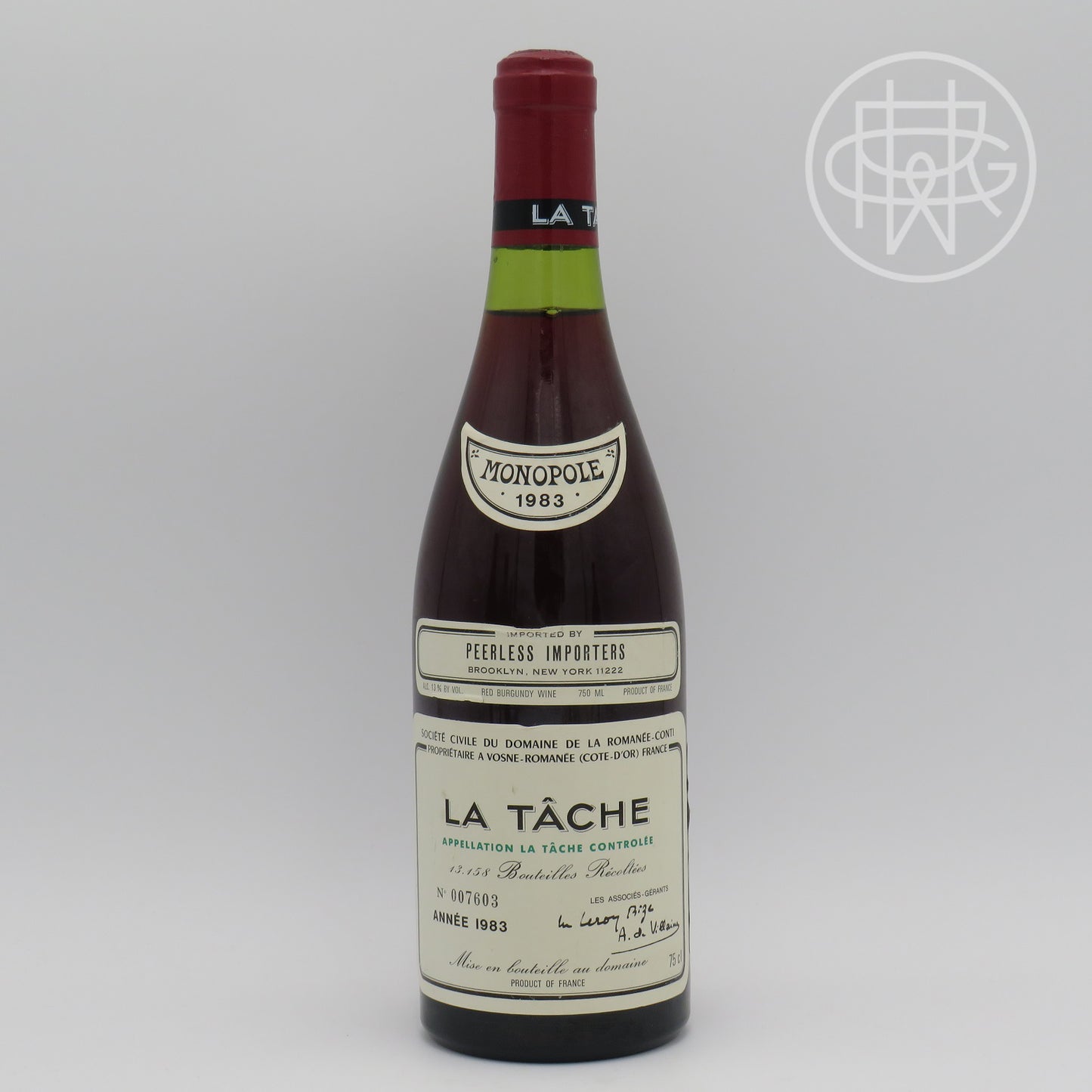 DRC La Tache 1983 750mL