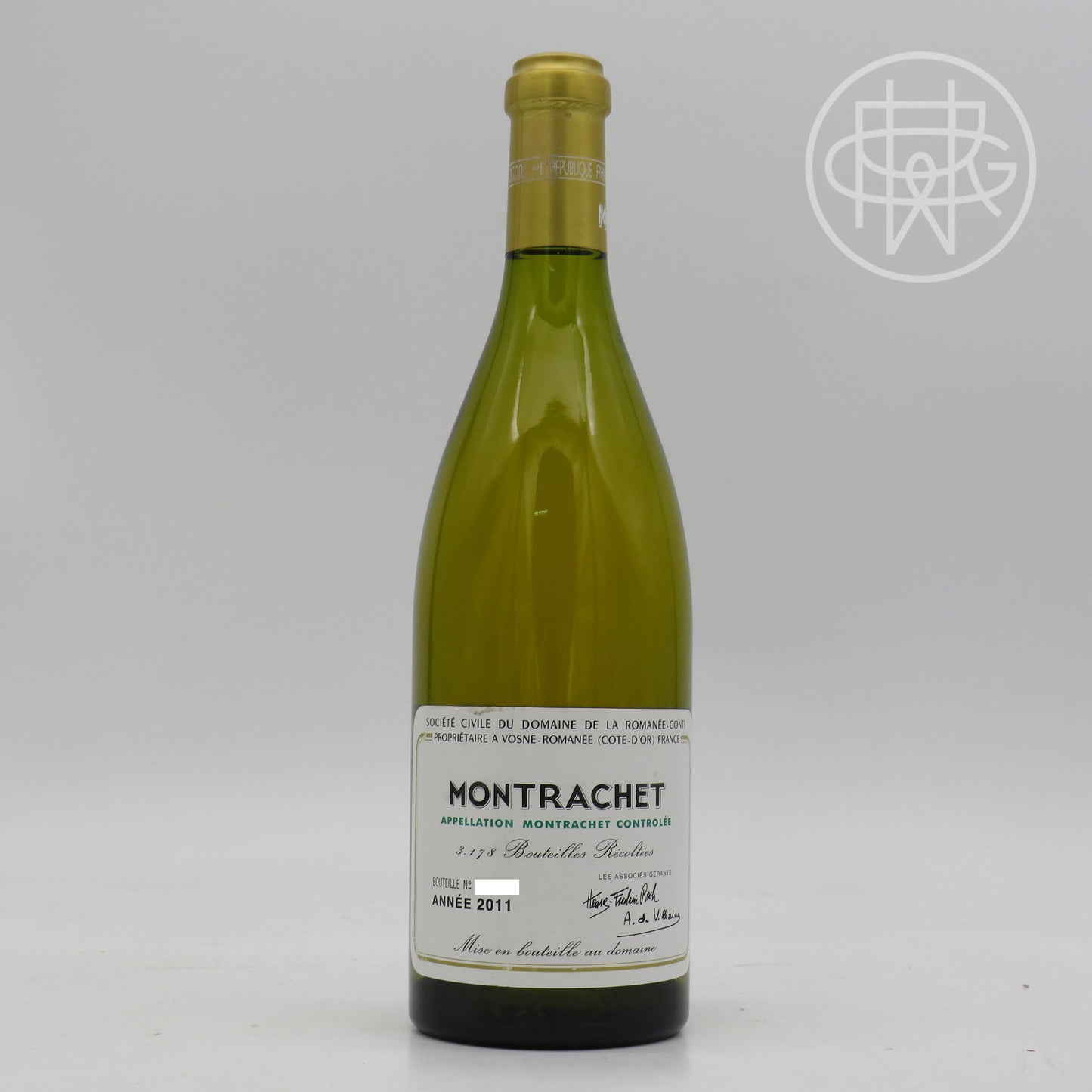 DRC Montrachet 2011 750mL (Slightly Soiled Label)