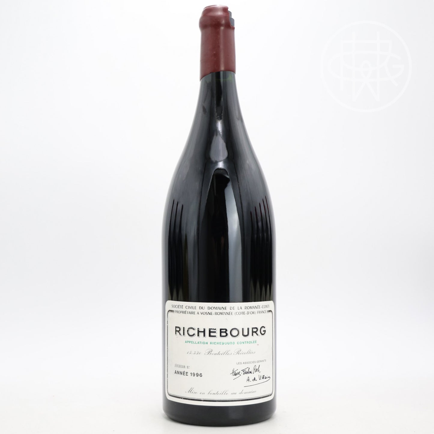 DRC Richebourg 1996 3.0L (Chipped Wax Capsule)