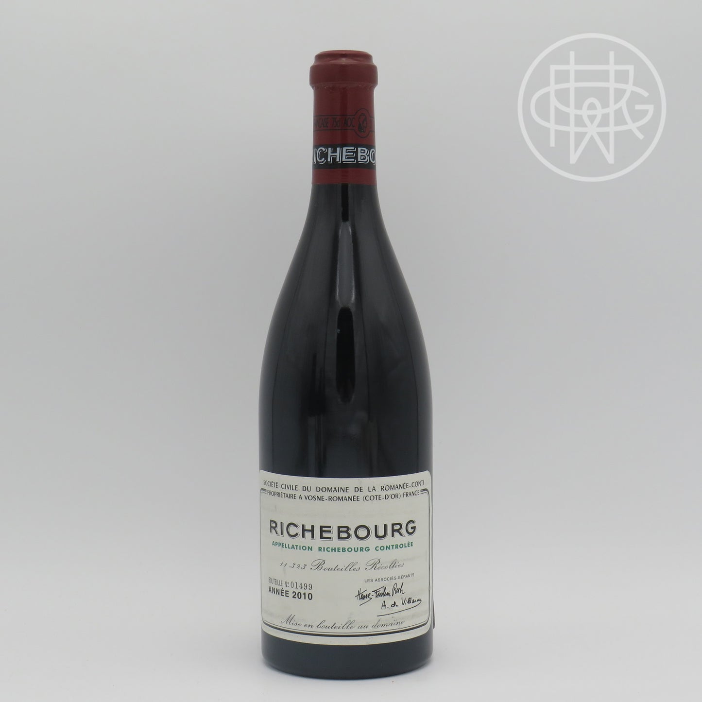 DRC Richebourg 2010 750mL (Slightly Scuffed Label)