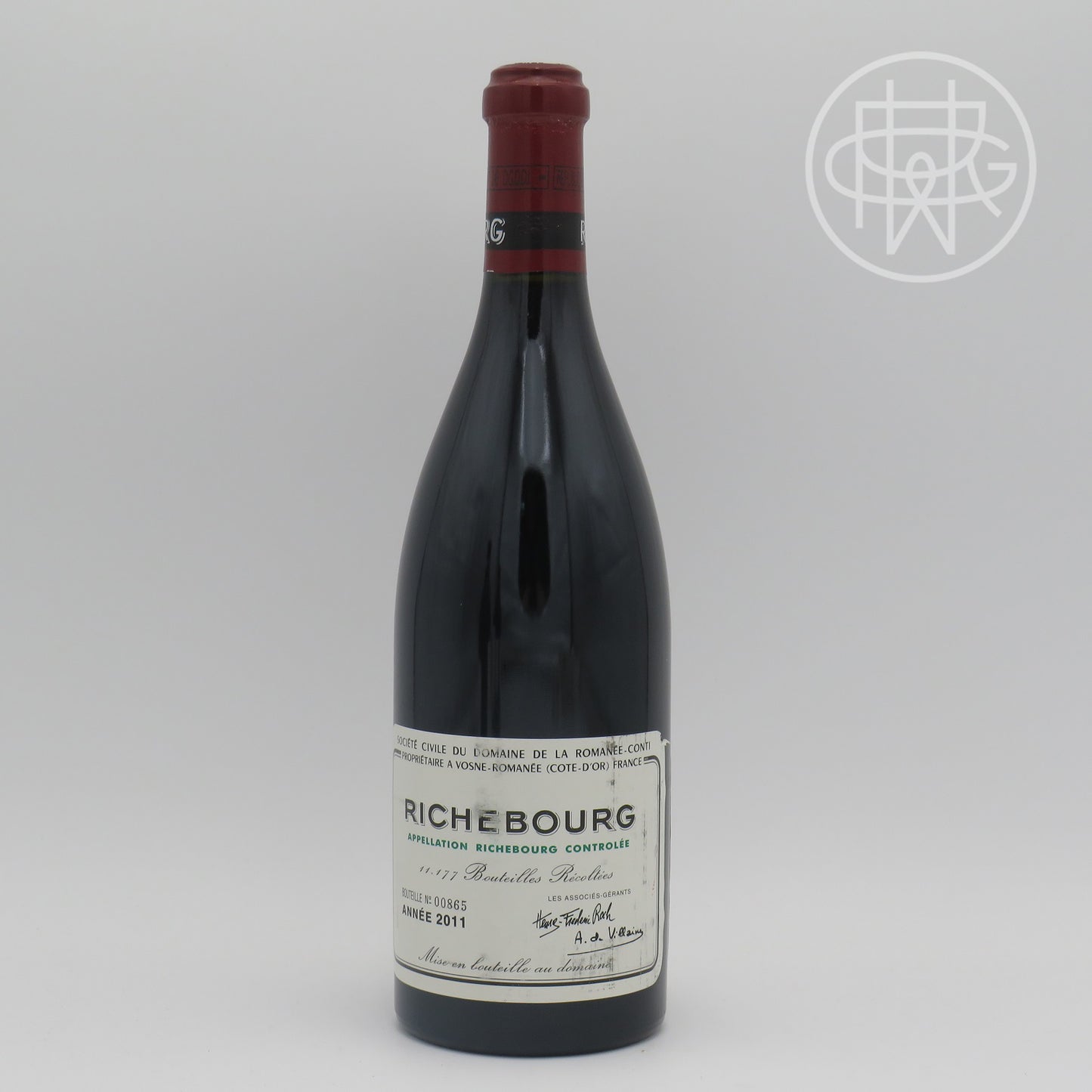 DRC Richebourg 2011 750mL (Nicked Label)